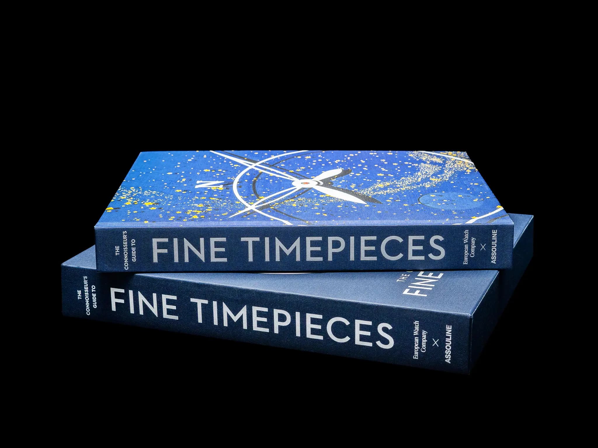 Stacked copies of The Connoisseur
s guide to Fine Timepieces - Replica Watch Online Store 
 and Assouline