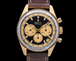 El Primero A386 Limited Edition for Phillips / Bacs 
Russo 18k YG