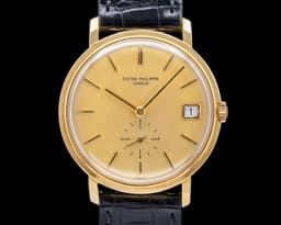 Vintage Calatrava Automatic 18K Yellow Gold / Champagne Dial