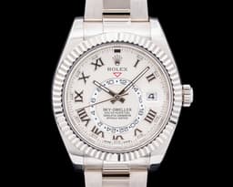 Sky Dweller 326939 18K White Gold / White Gold