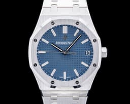 Royal Oak Blue Dial 15500ST