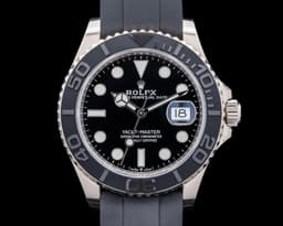 Yacht Master 226659 18K White Gold / Rubber 42MM