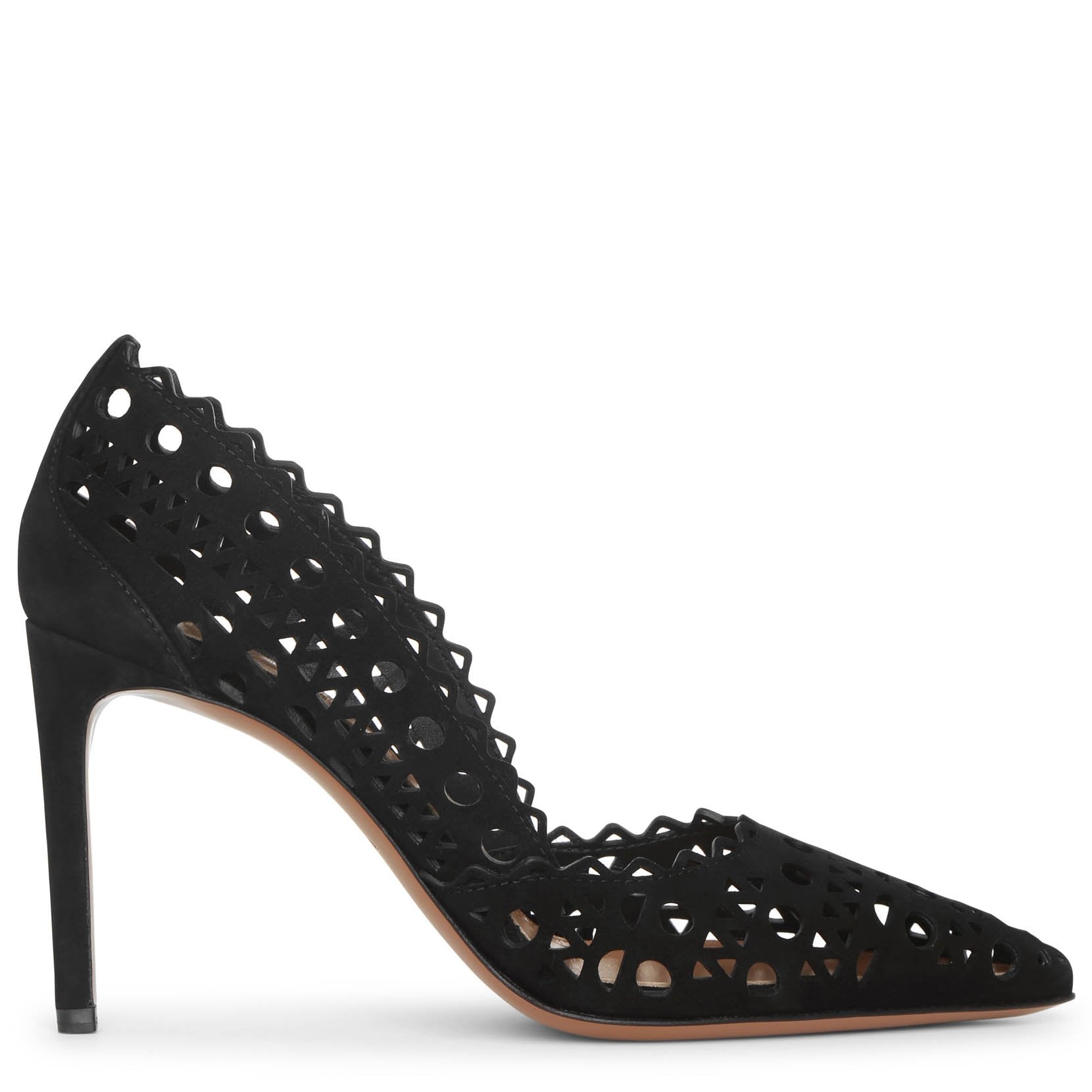 Vienne suede leather pumps