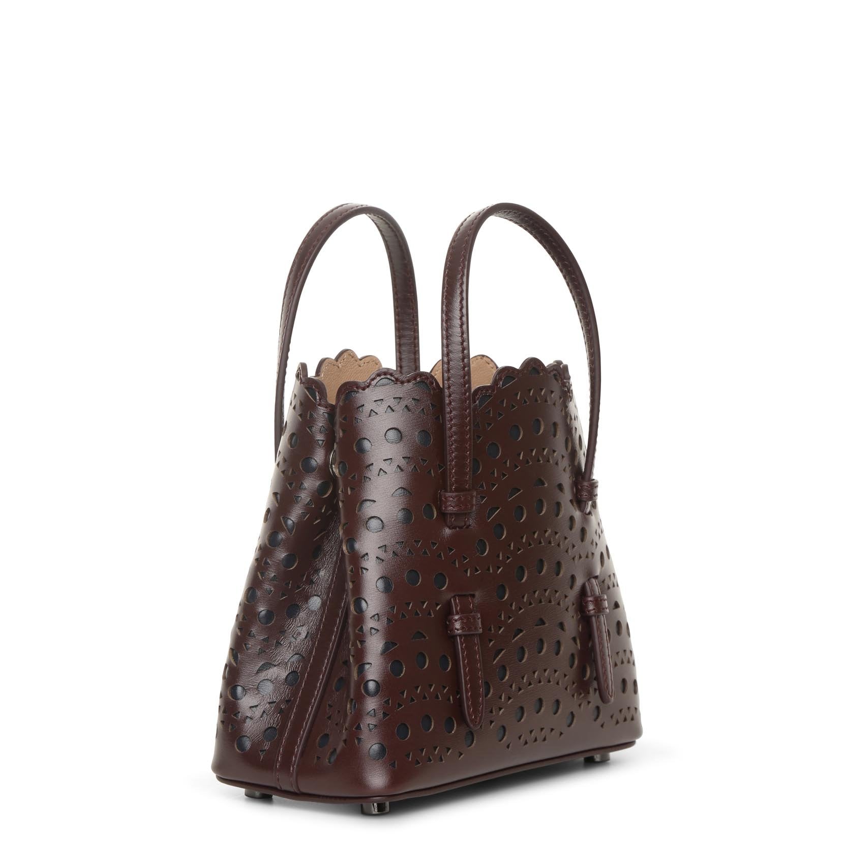 Mina 16 almandite mini tote bag