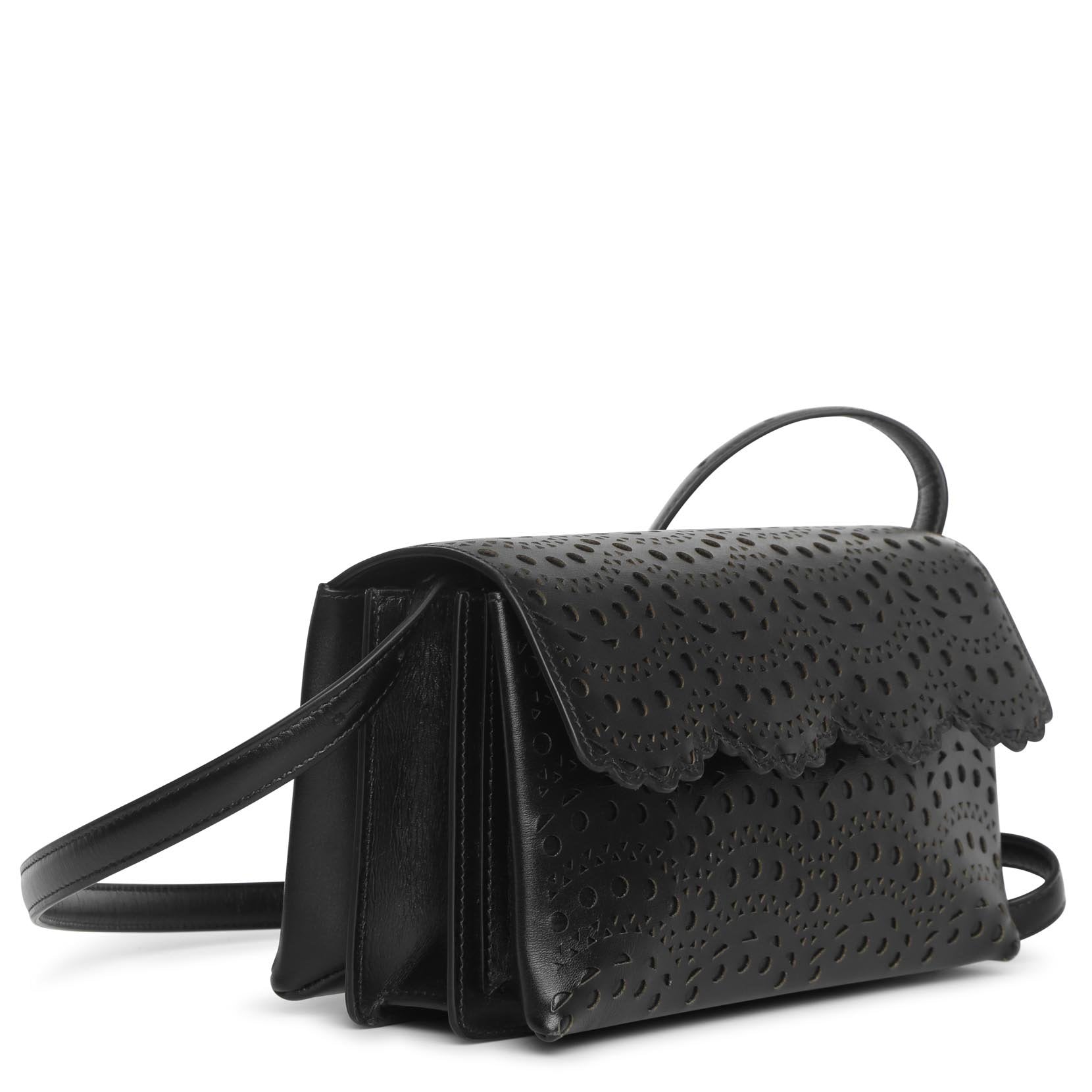 Lulu 22 black cross body bag