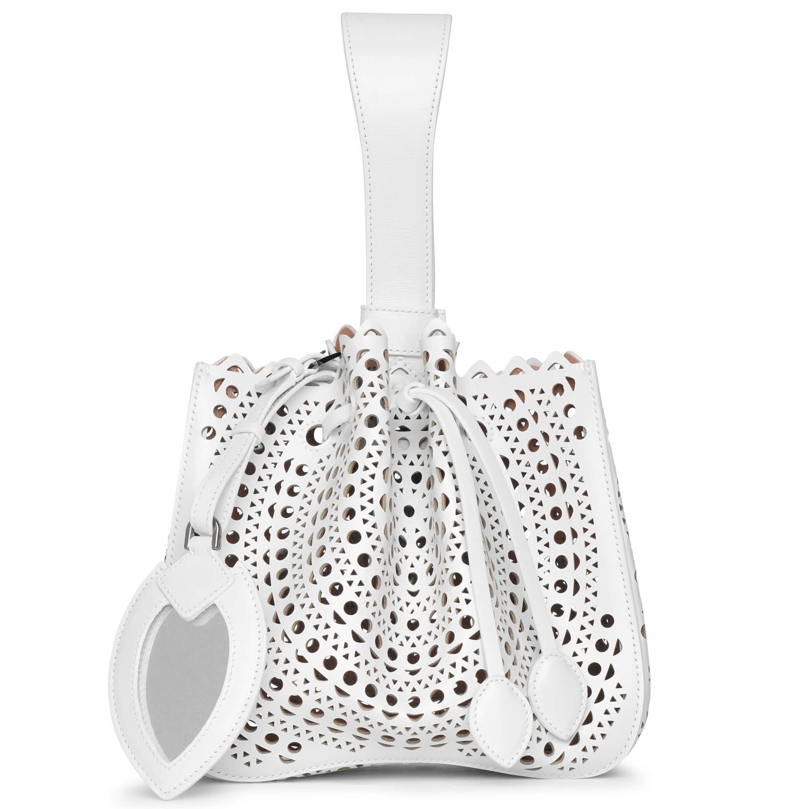 Rose Marie 19 blanc optique bracelet bag