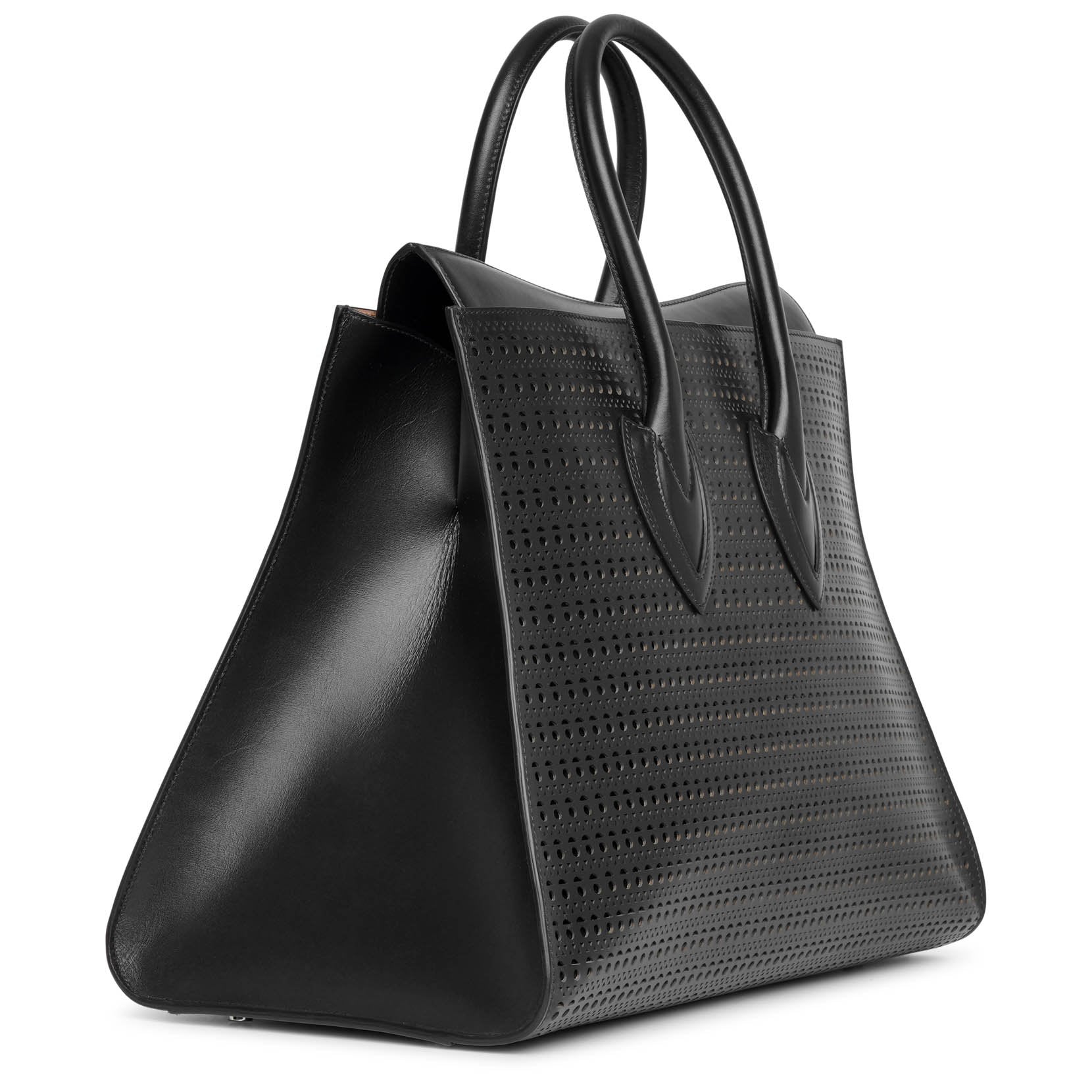 Sidi 41 black leather tote bag
