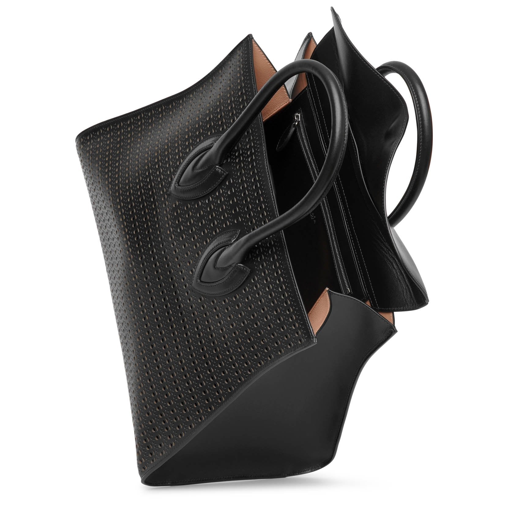 Sidi 41 black leather tote bag