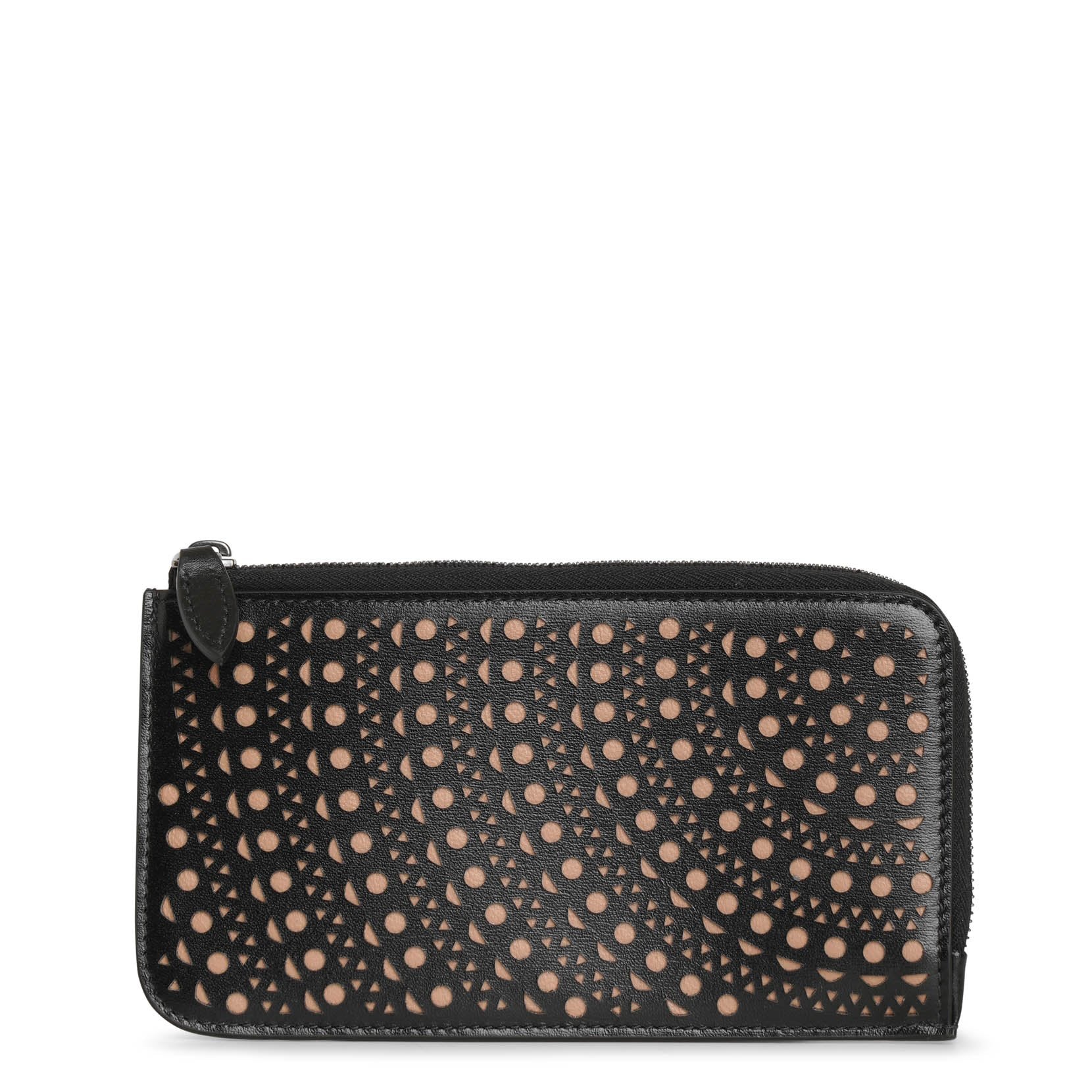 Zip credit card holder black