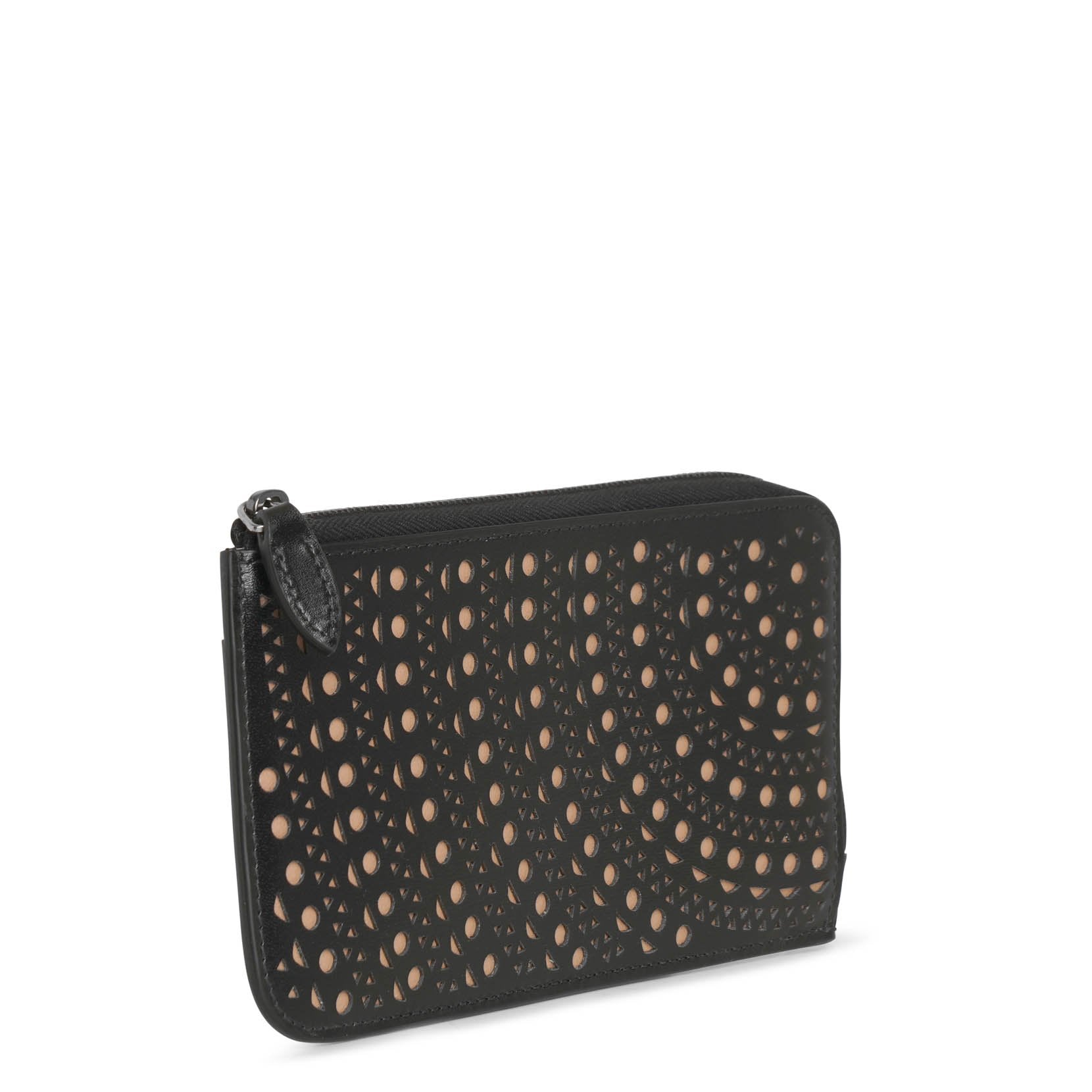 Zip credit card holder black