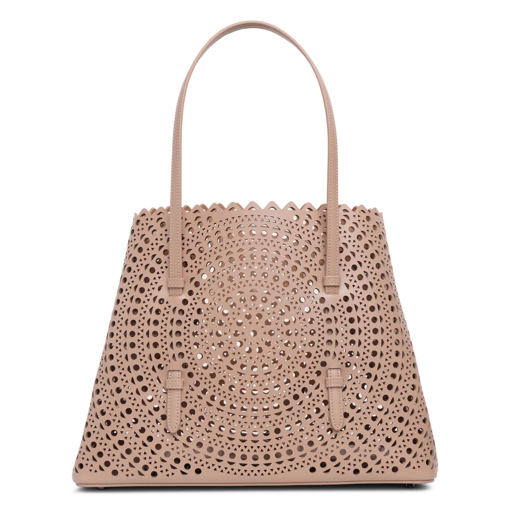 Mina 32 vienne circulaire beige tote bag