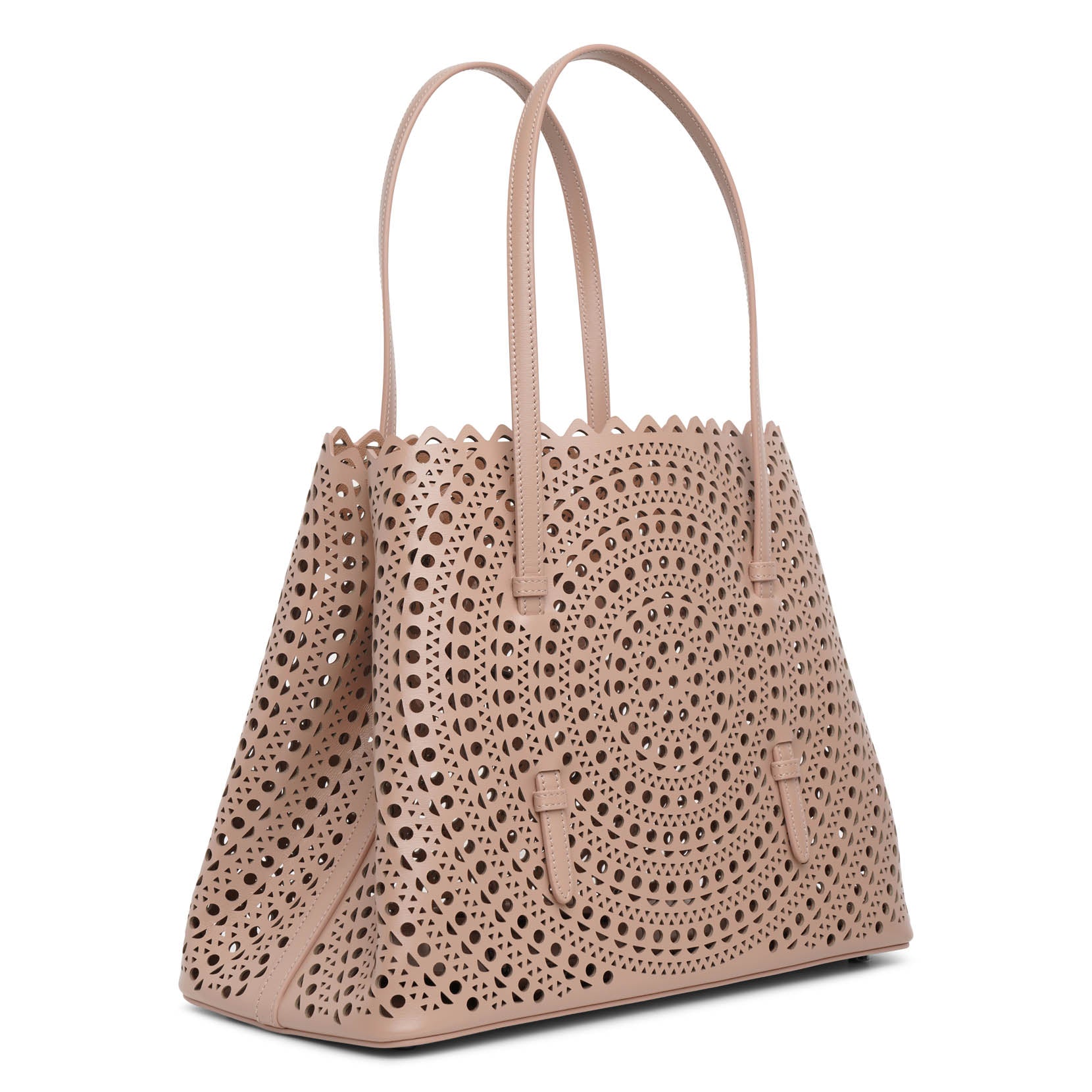 Mina 32 vienne circulaire beige tote bag