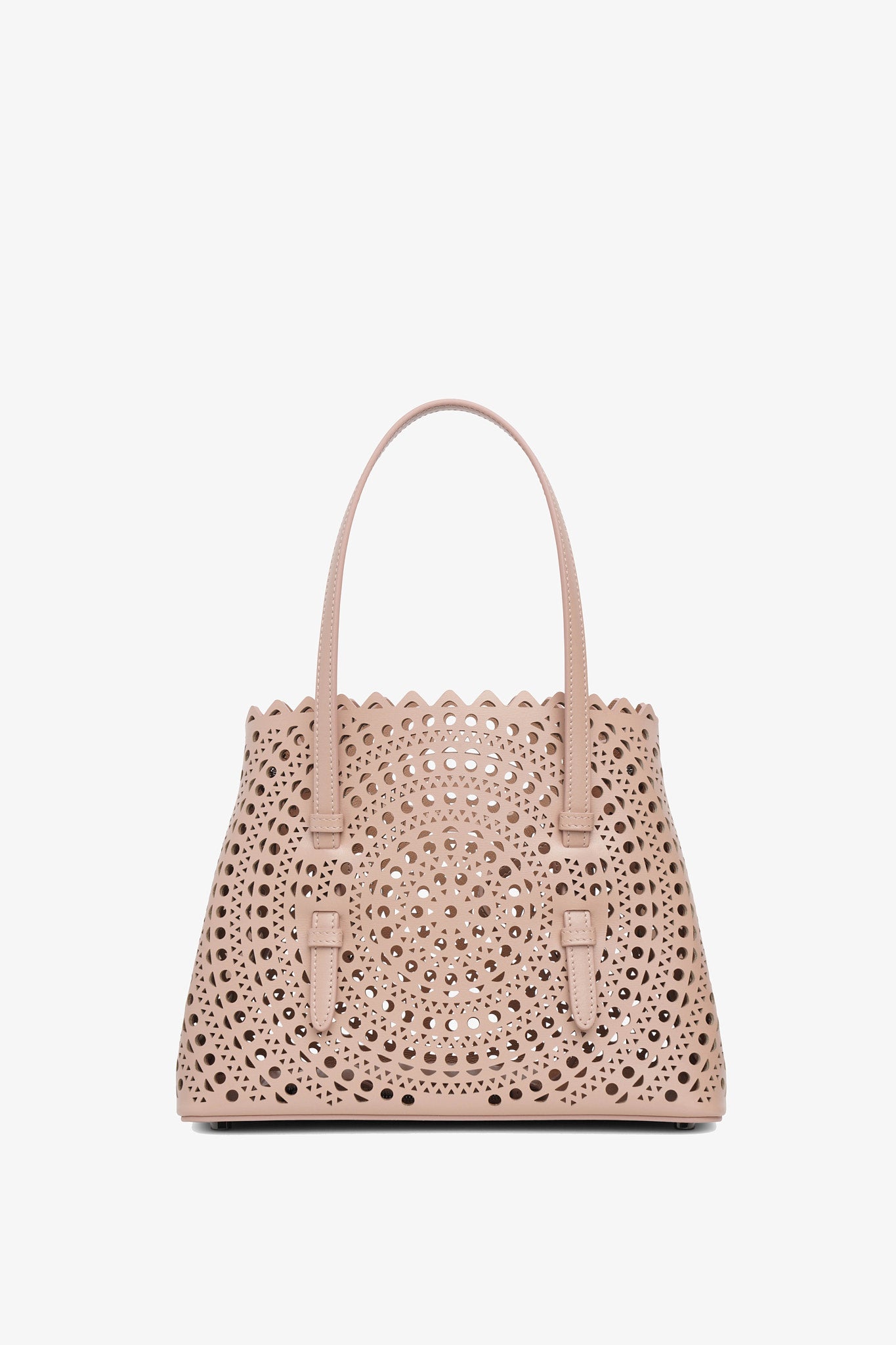 Mina 25 vienne circulaire beige tote bag