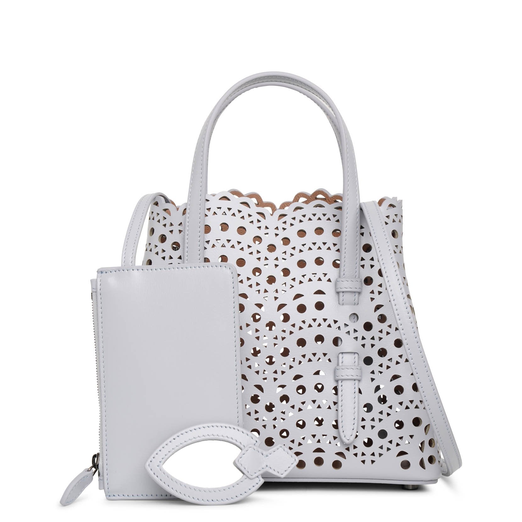 Mina 20 vienne vague grey tote bag