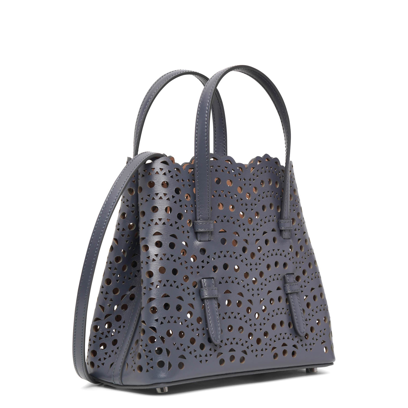 Mina 20 vague dark grey tote bag