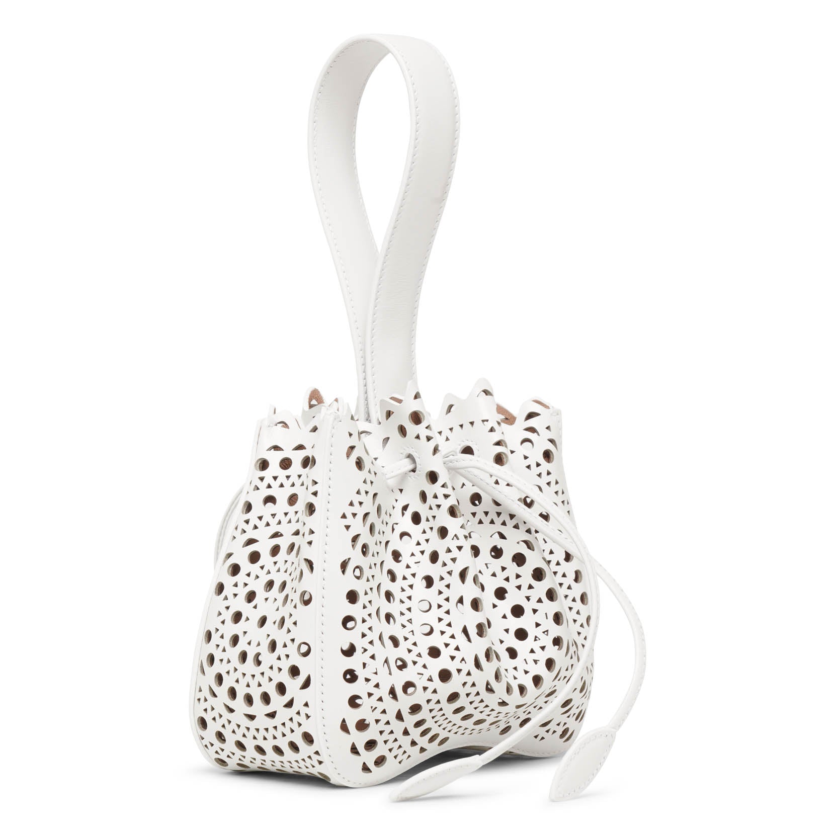 Rose Marie white bracelet bag