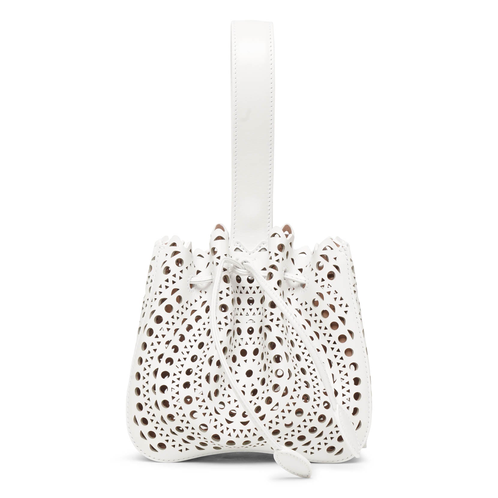 Rose Marie white bracelet bag