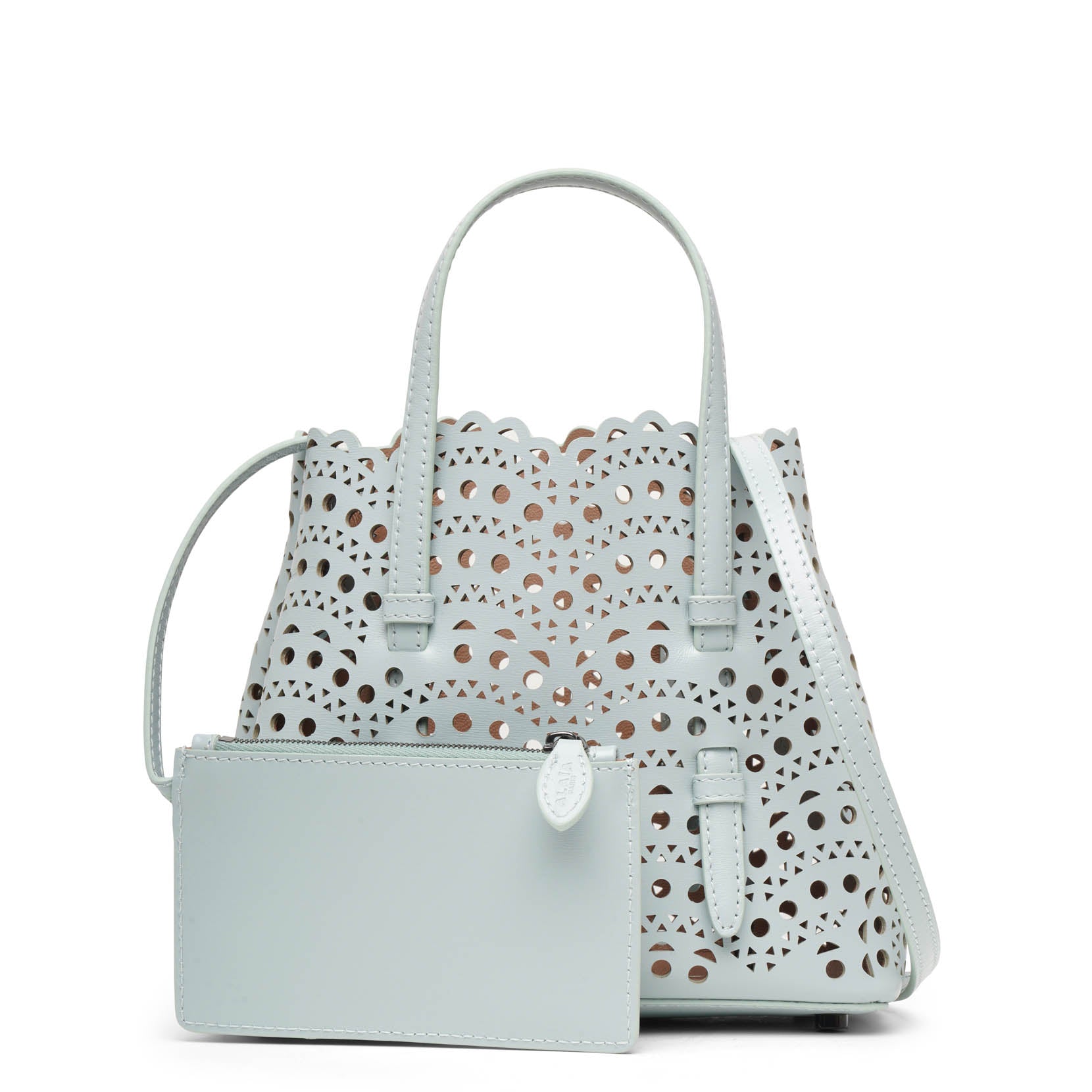 Mina 20 vague mint tote bag
