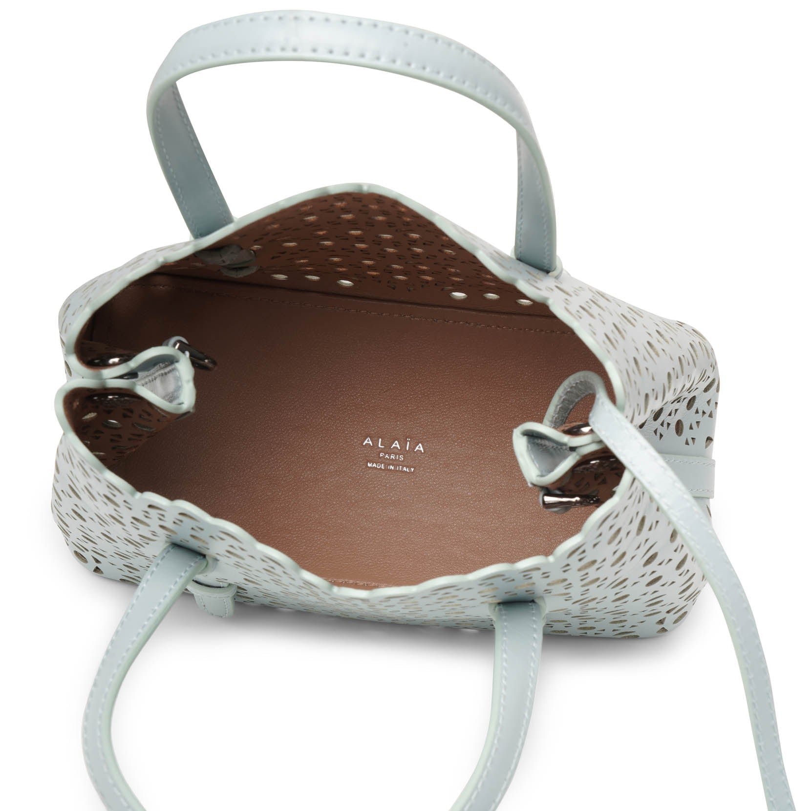 Mina 20 vague mint tote bag