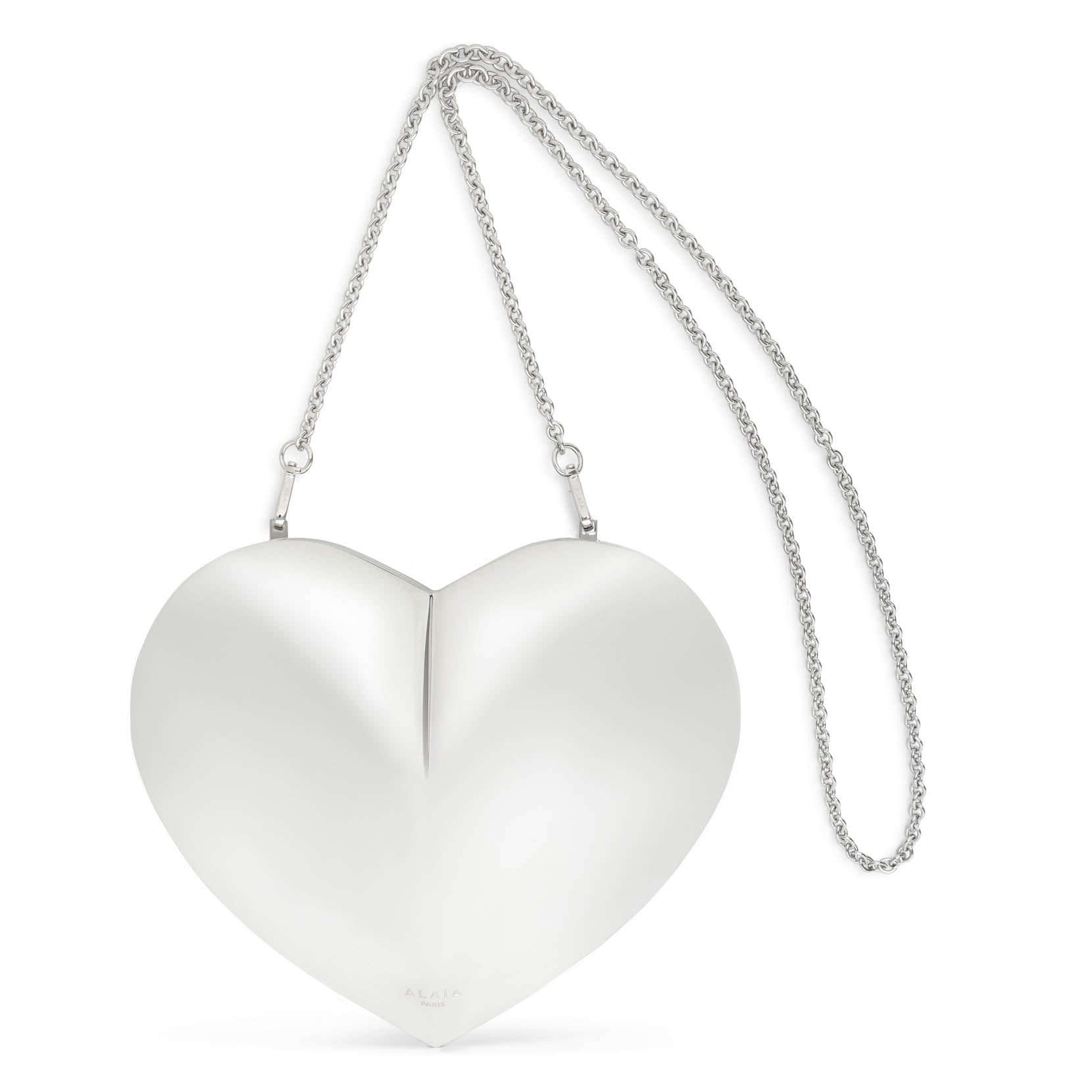 Le Coeur brass crossbody bag