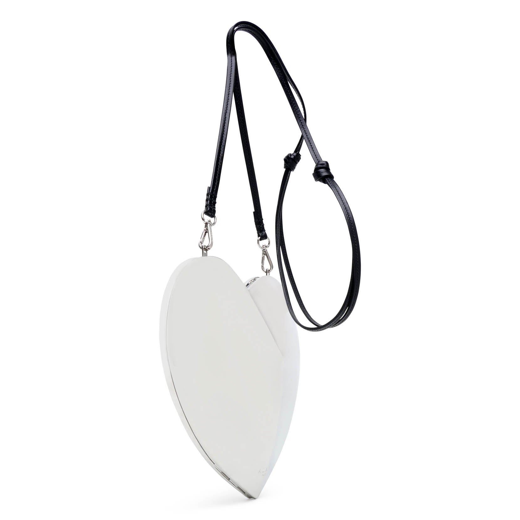 Le Coeur brass crossbody bag