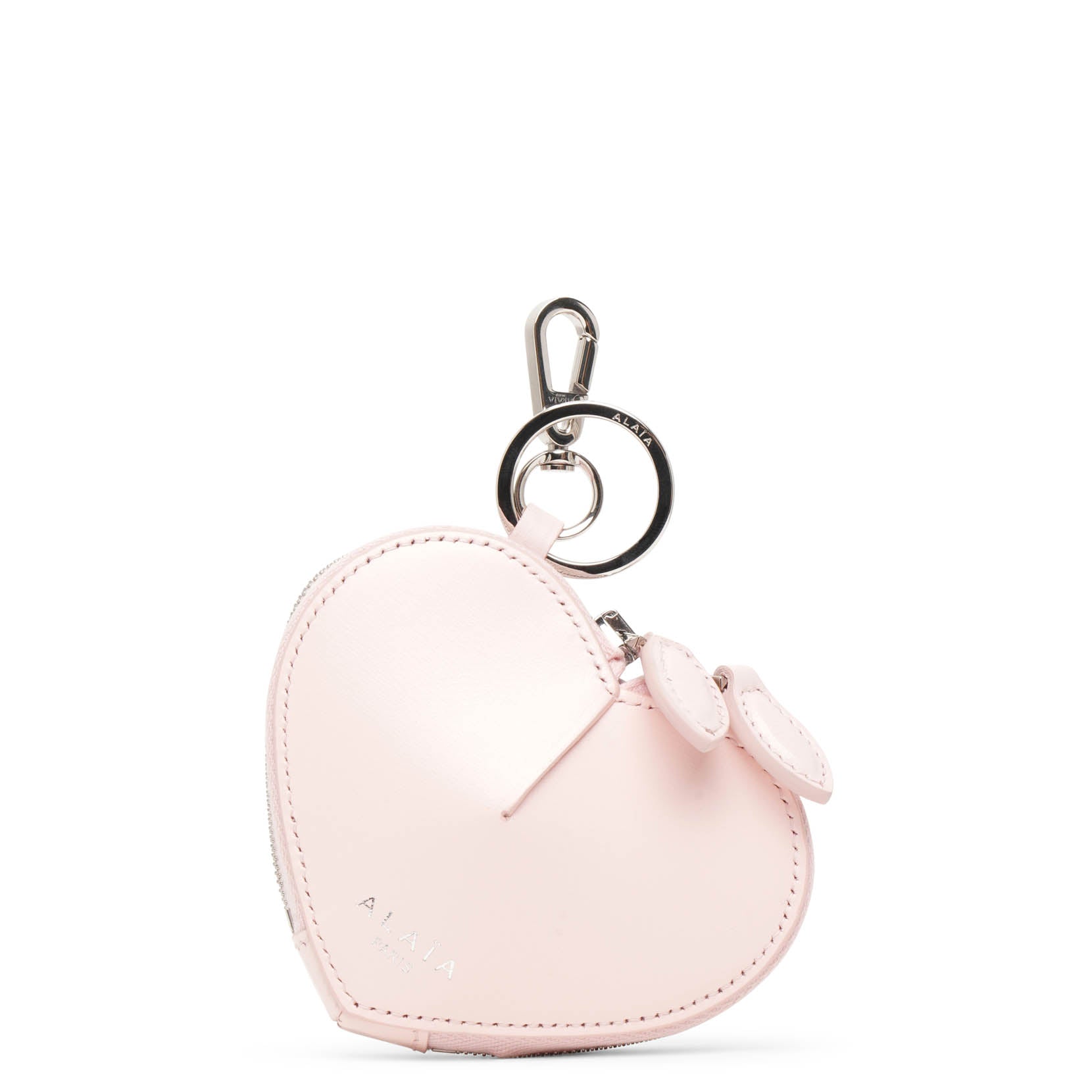 Le Coeur Mini pink leather purse