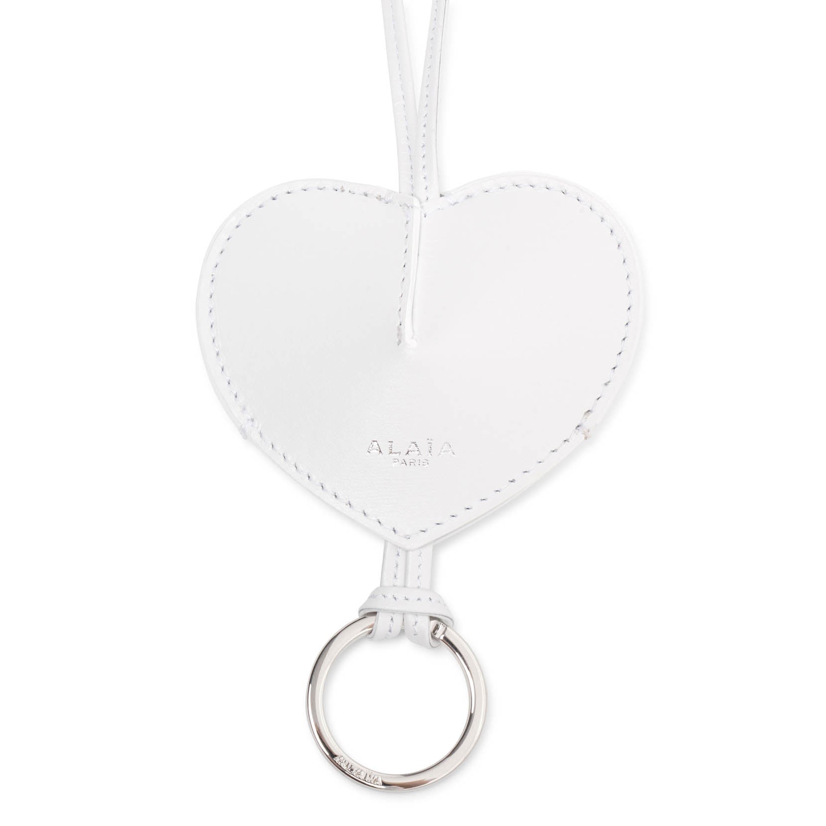 Le Coeur Cloche white leather