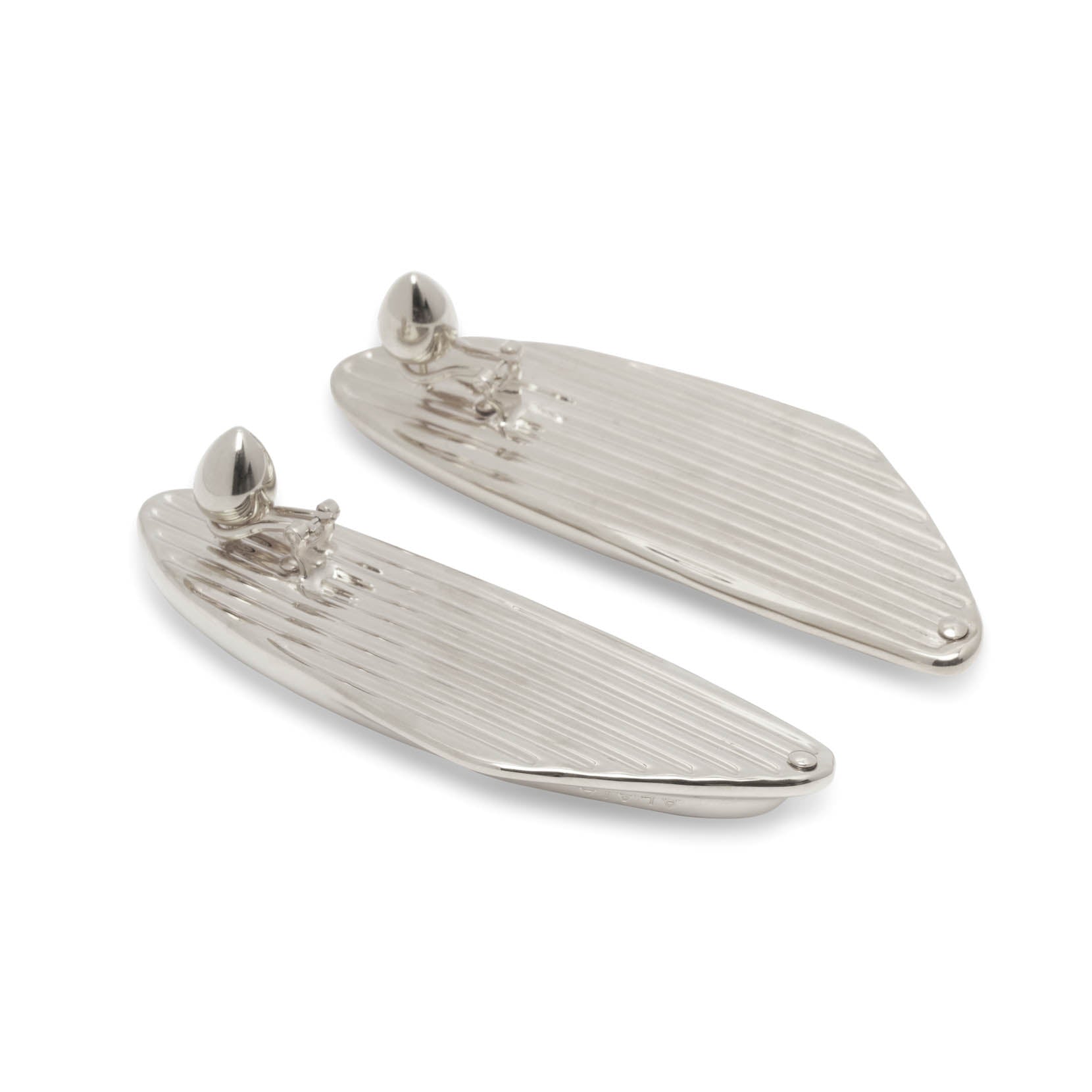 Bombe silver earrings