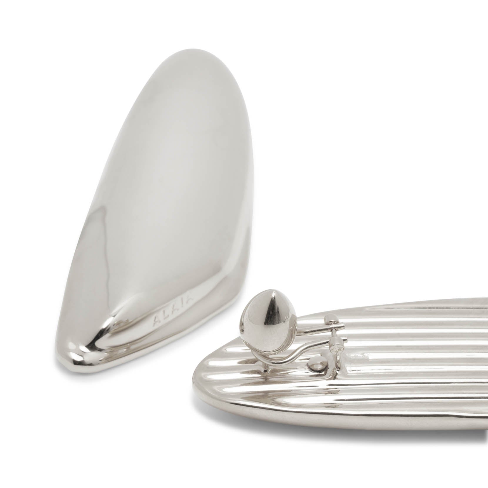 Bombe silver earrings