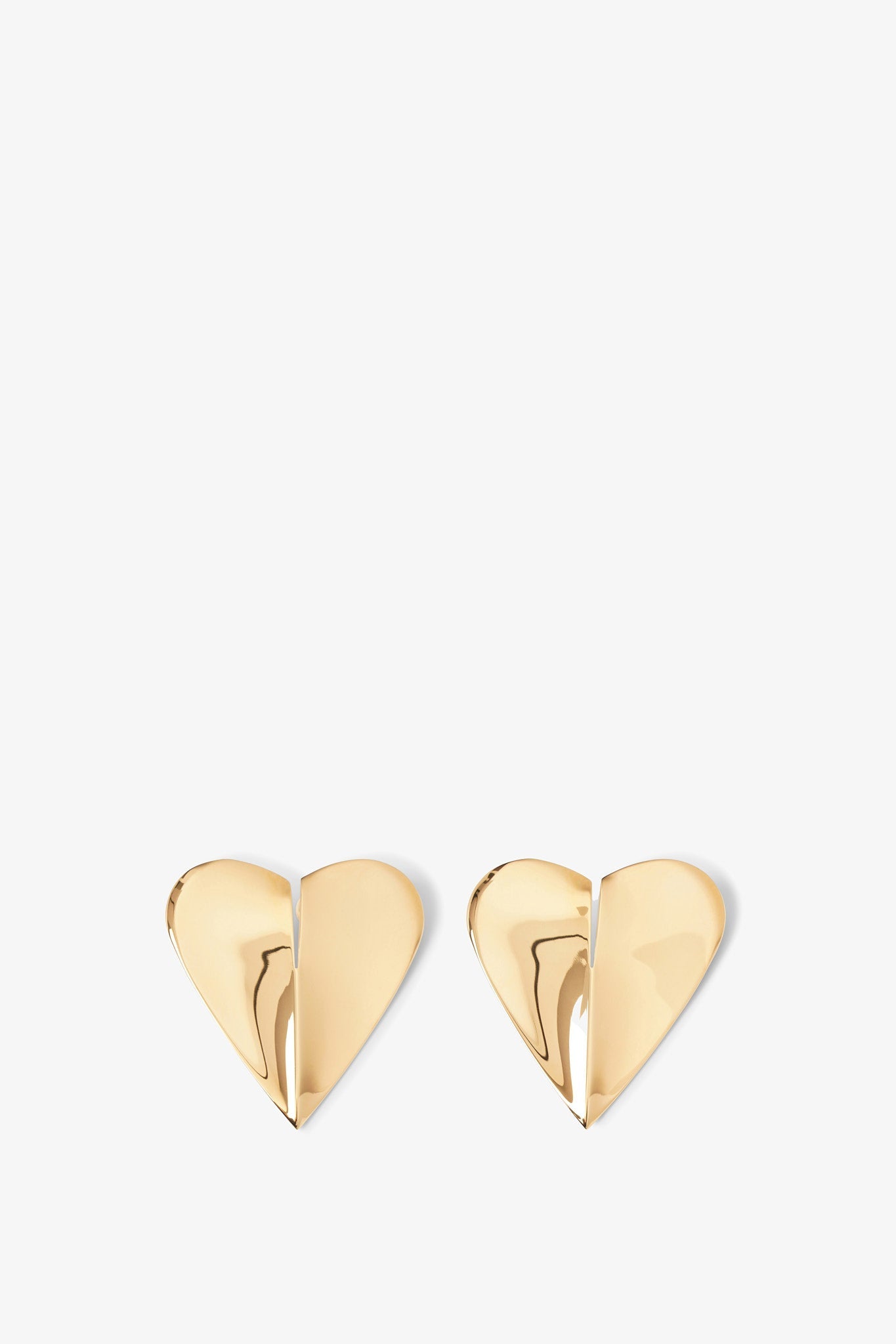 Le Coeur L torn earrings