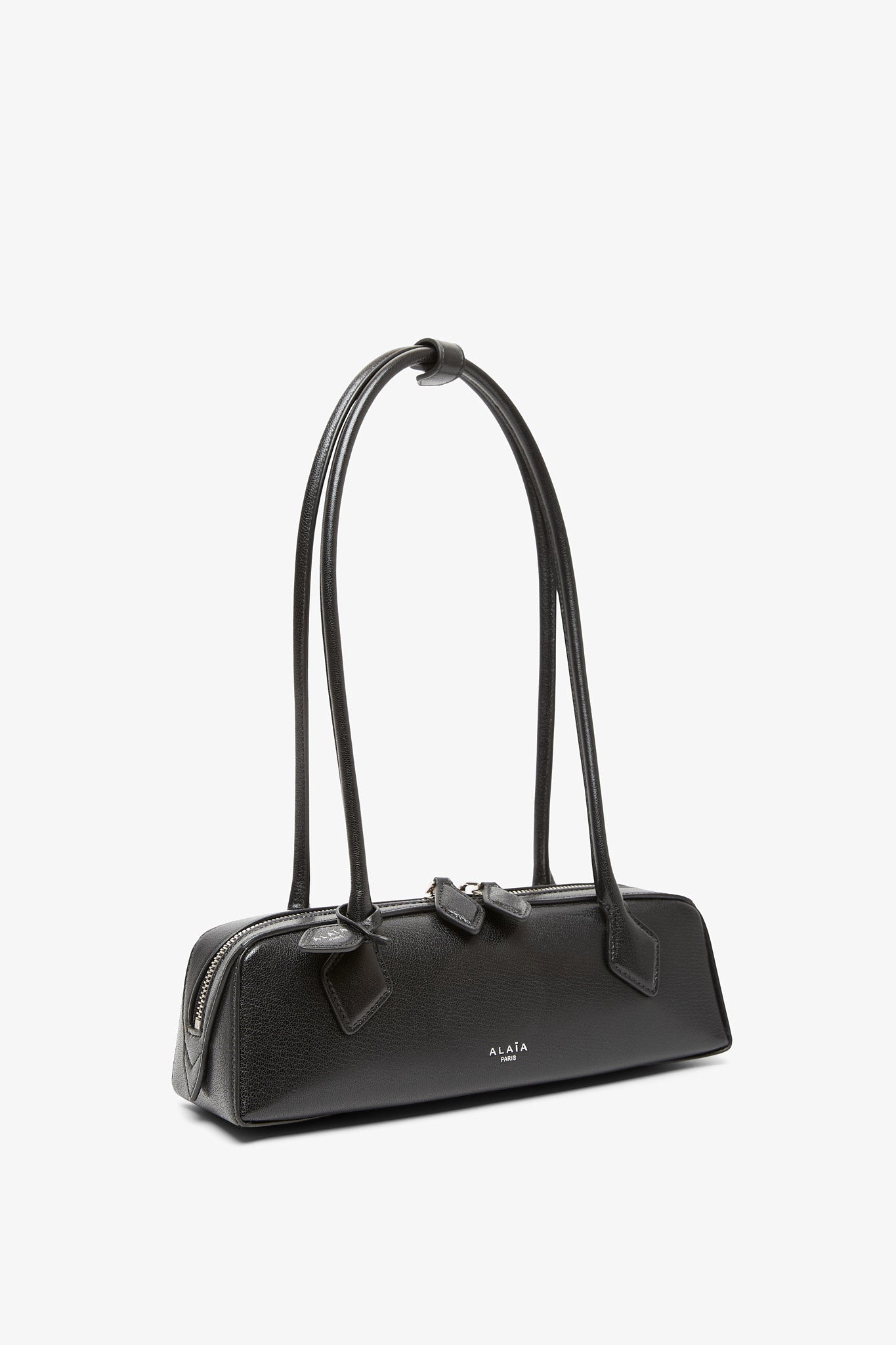 Le Teckel Small black leather bag
