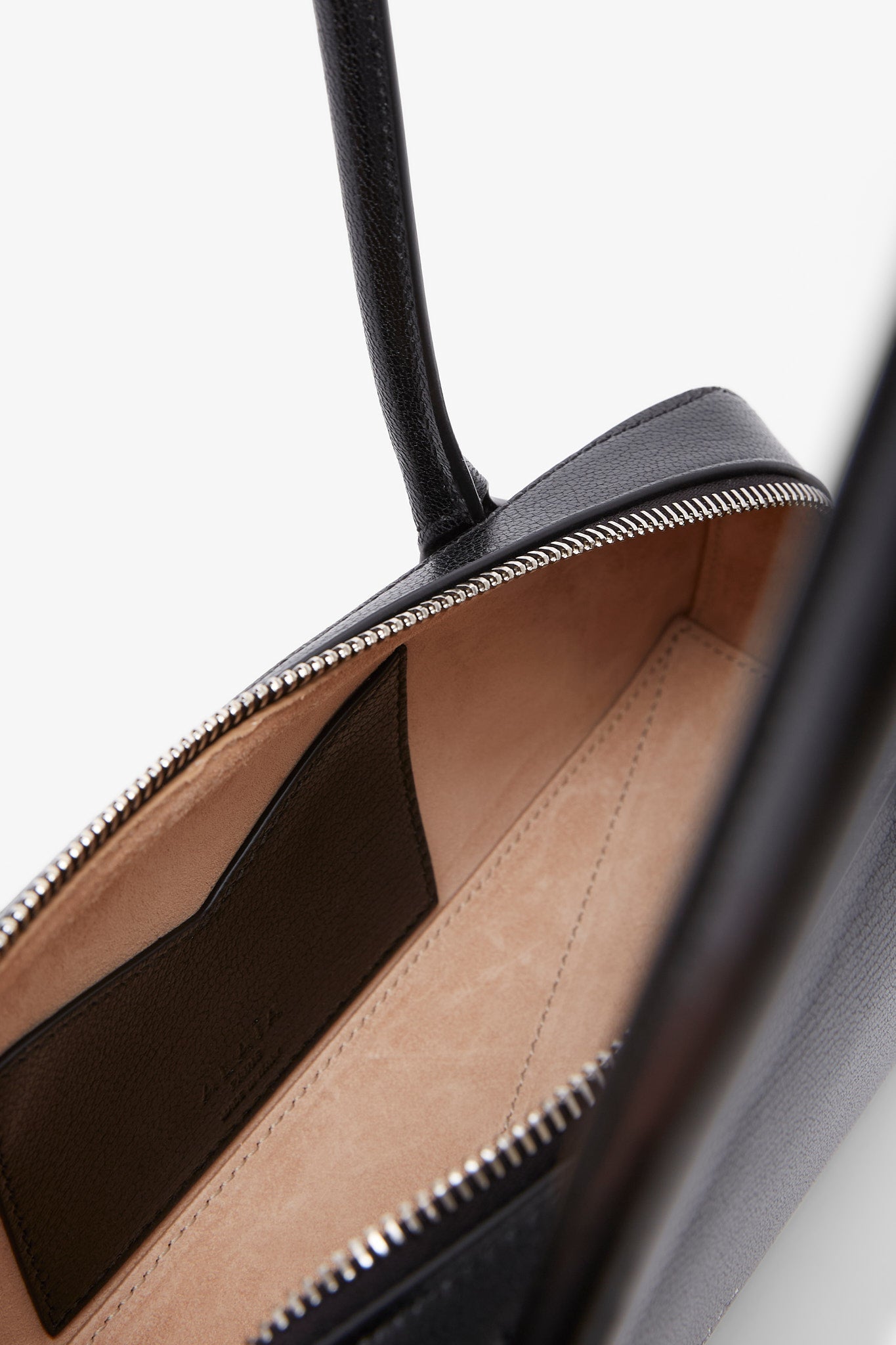 Le Teckel Small black leather bag