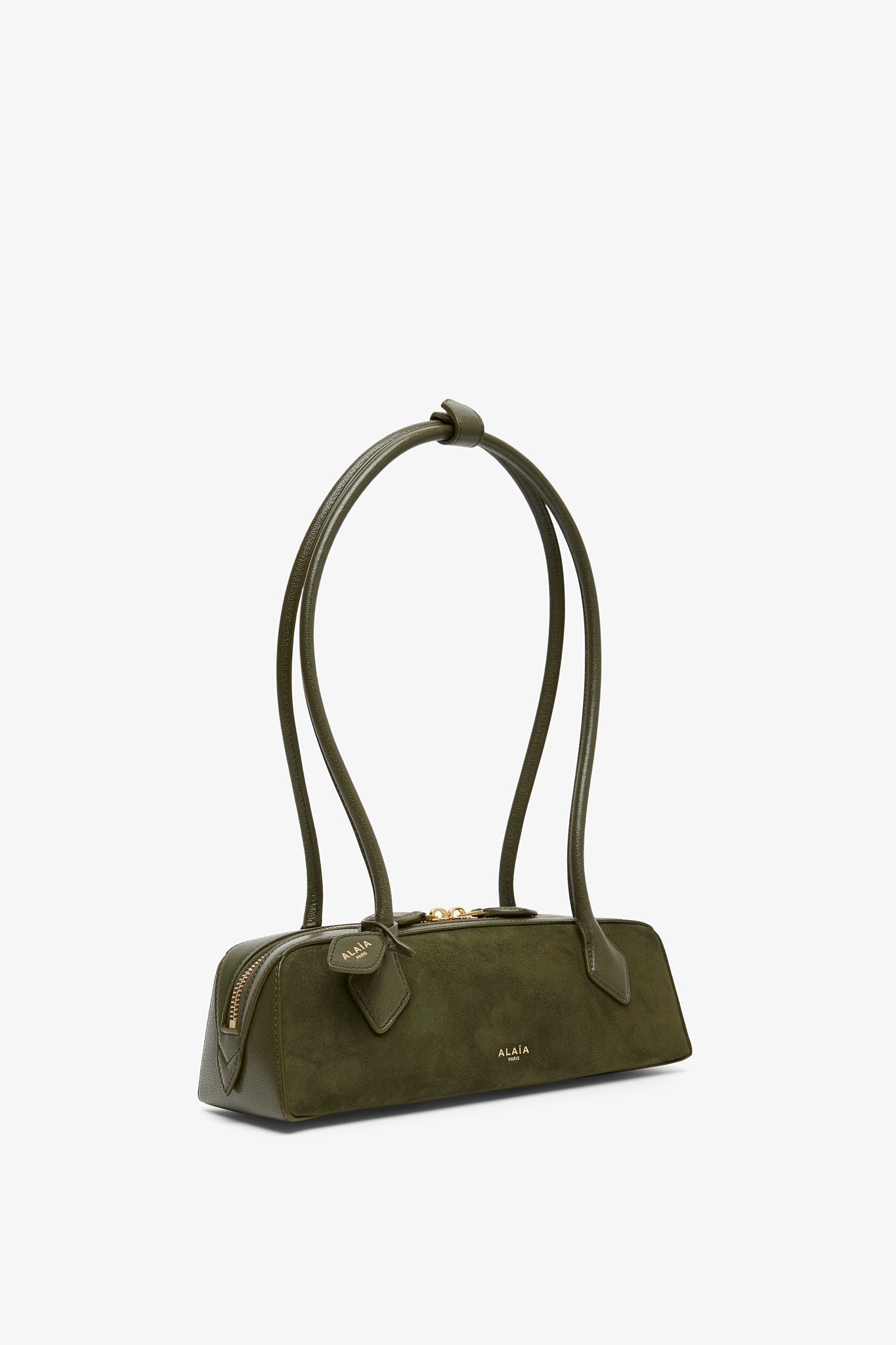 Le Teckel small green bag