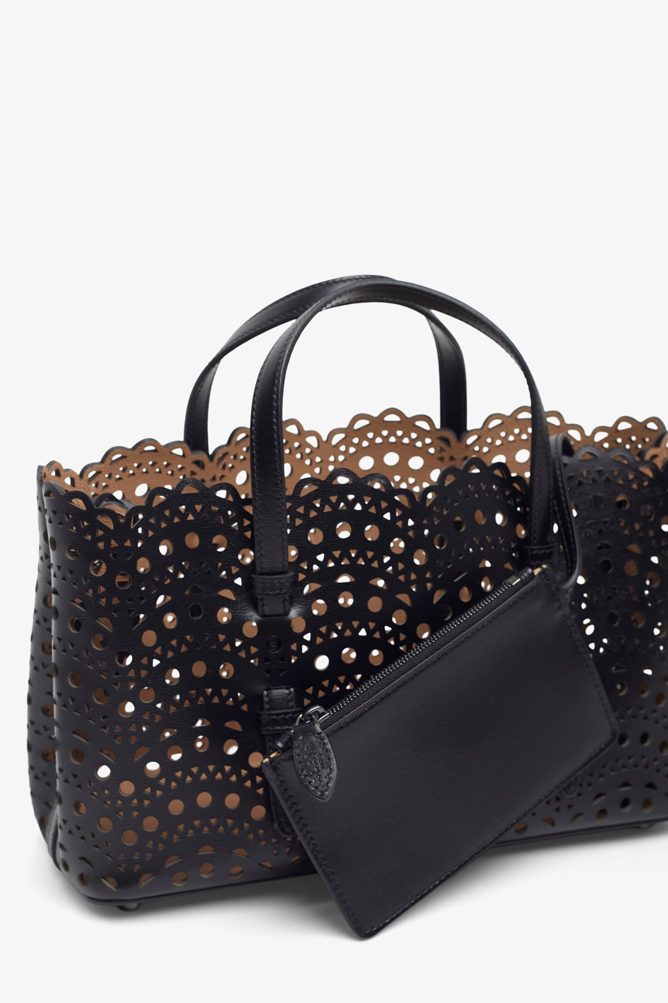 Mina 25 EW vienne vague black tote bag
