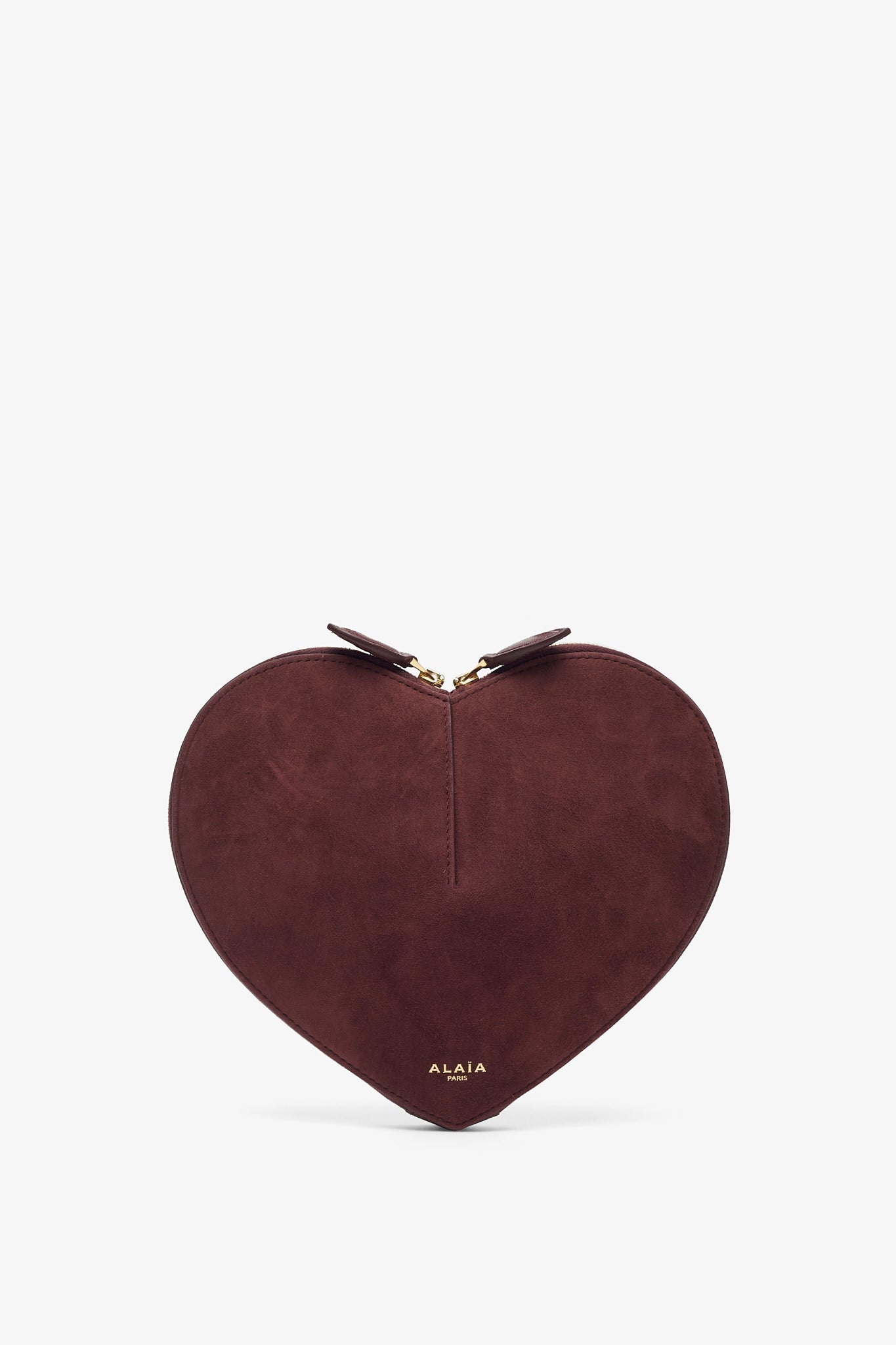 Le Coeur dark red crossbody bag