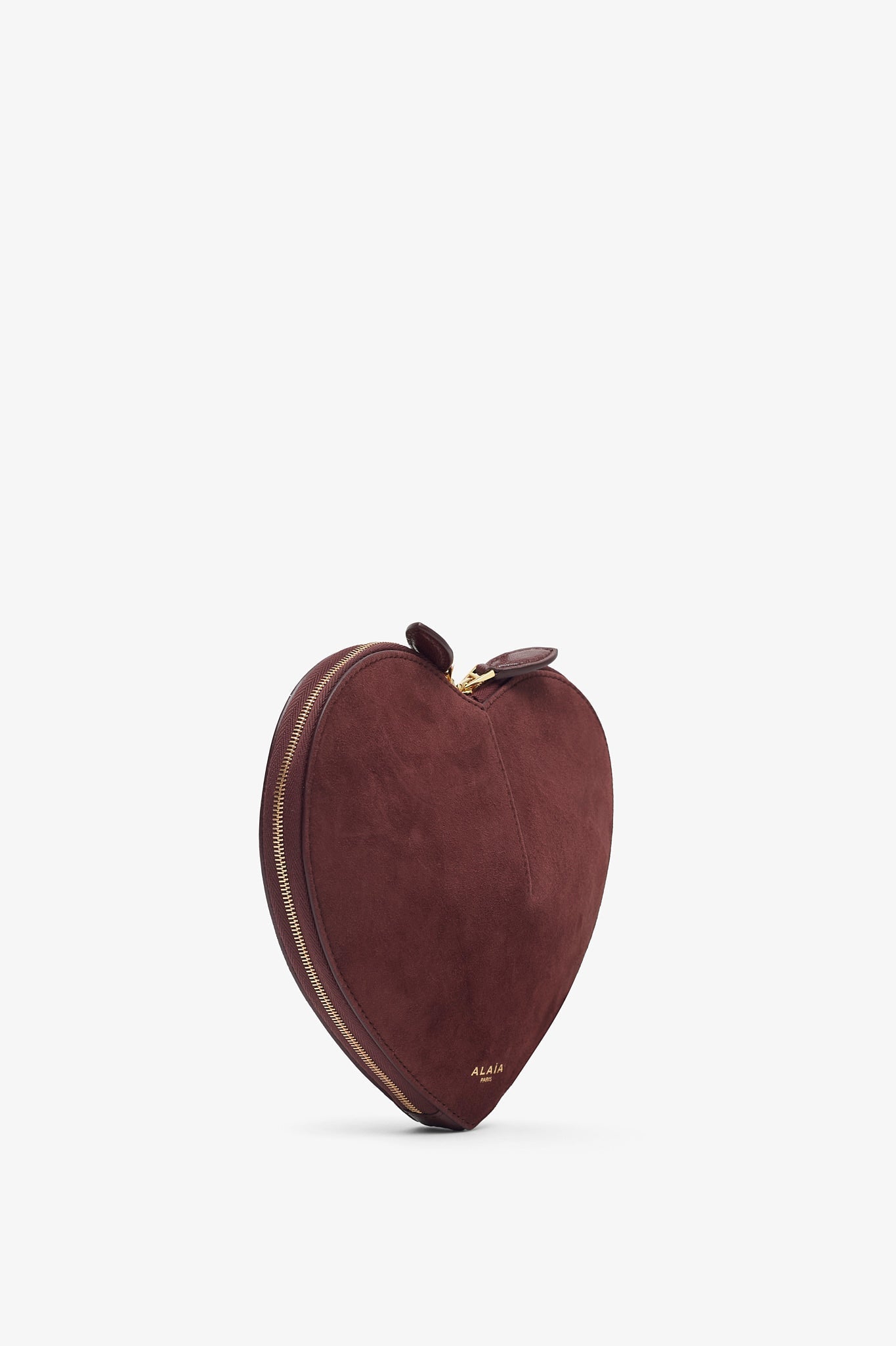 Le Coeur dark red crossbody bag