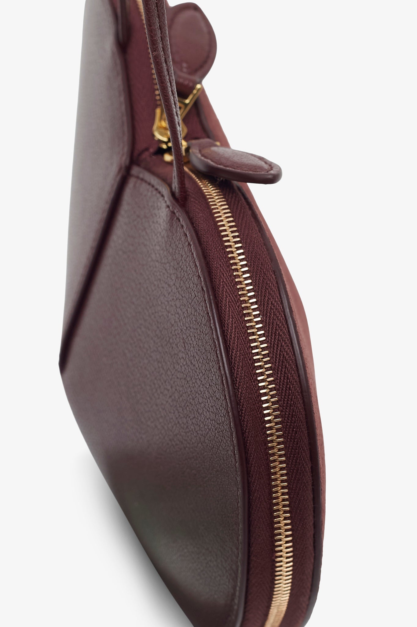 Le Coeur dark red crossbody bag