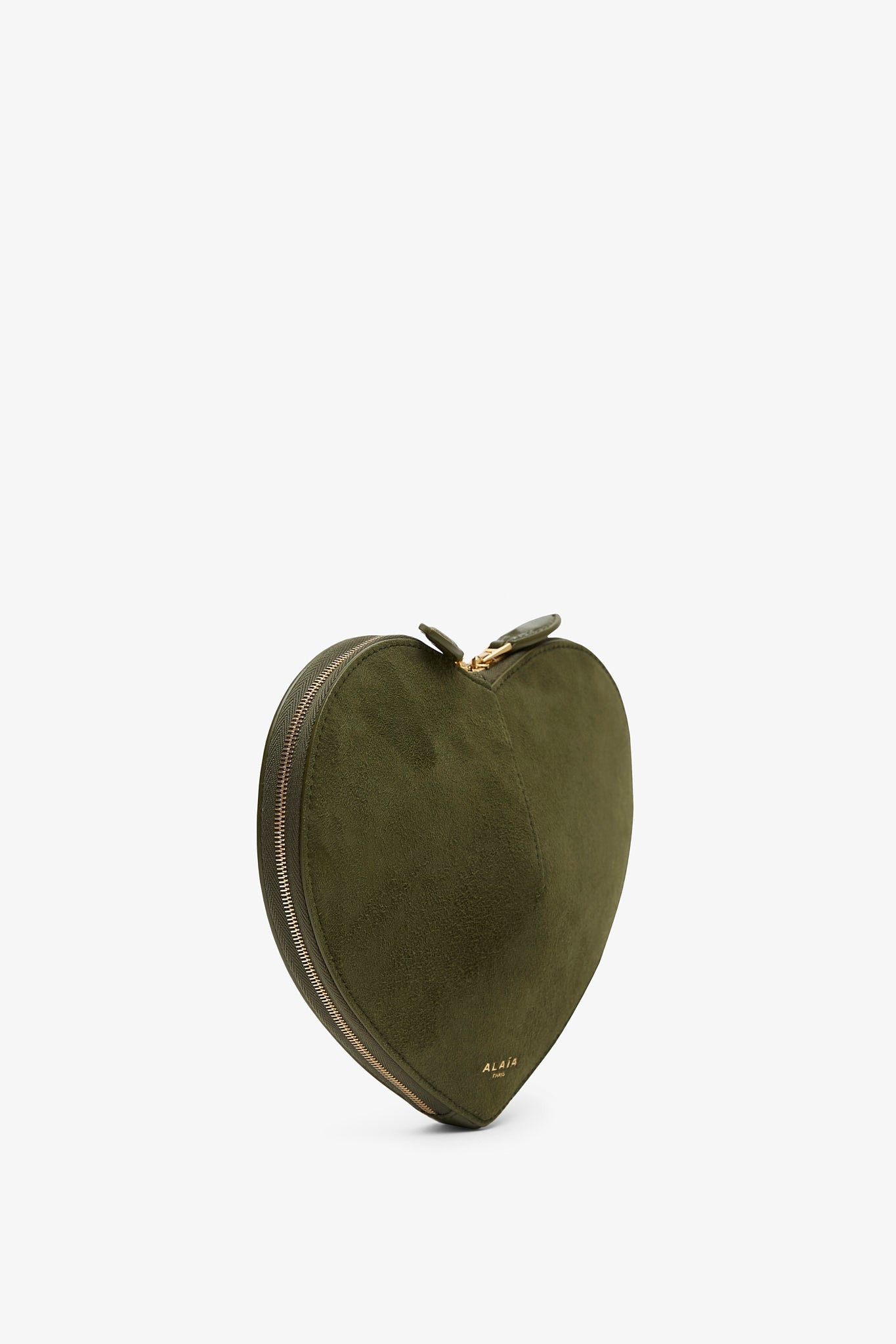 Le Coeur dark green crossbody bag