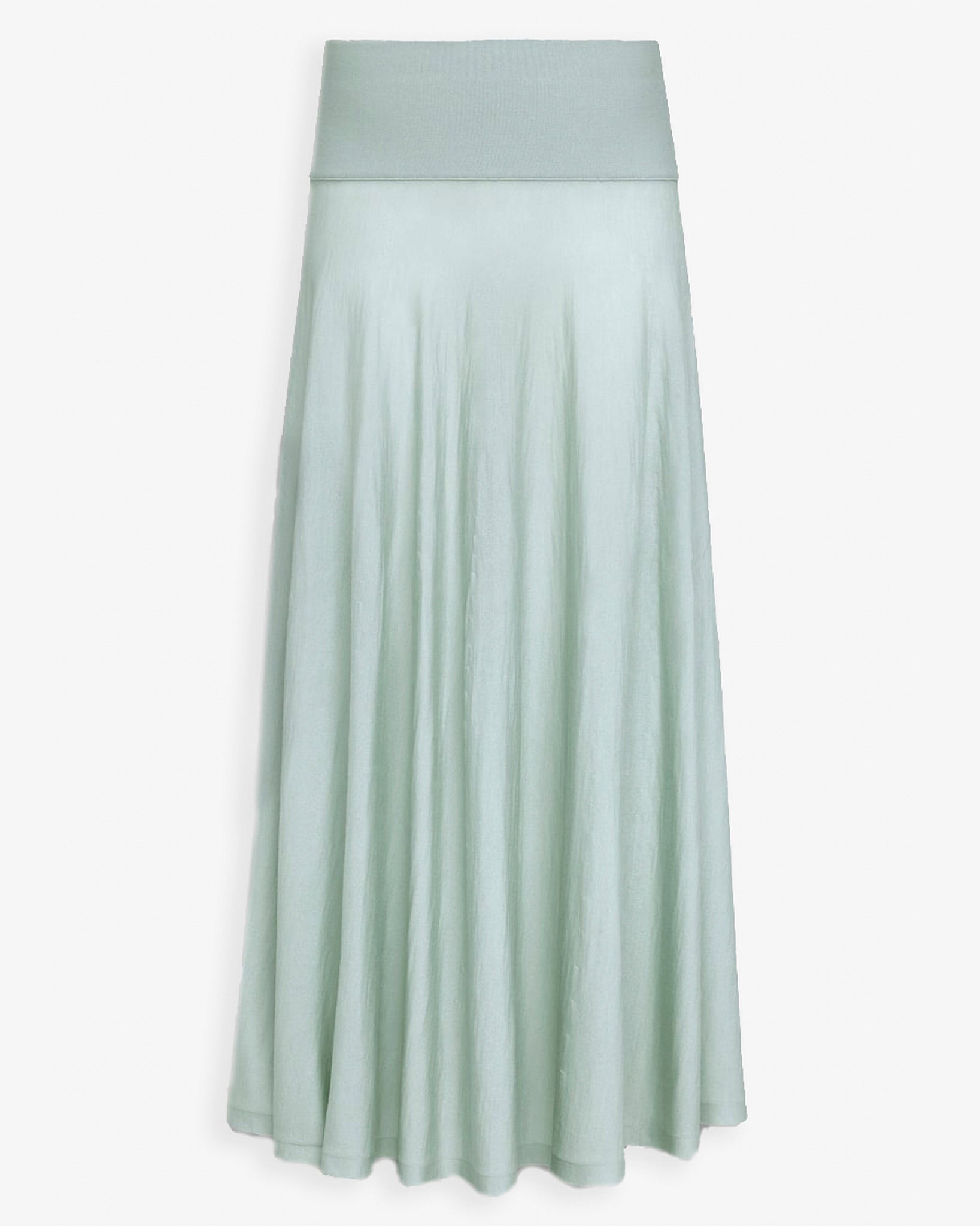 Maxi light blue skirt