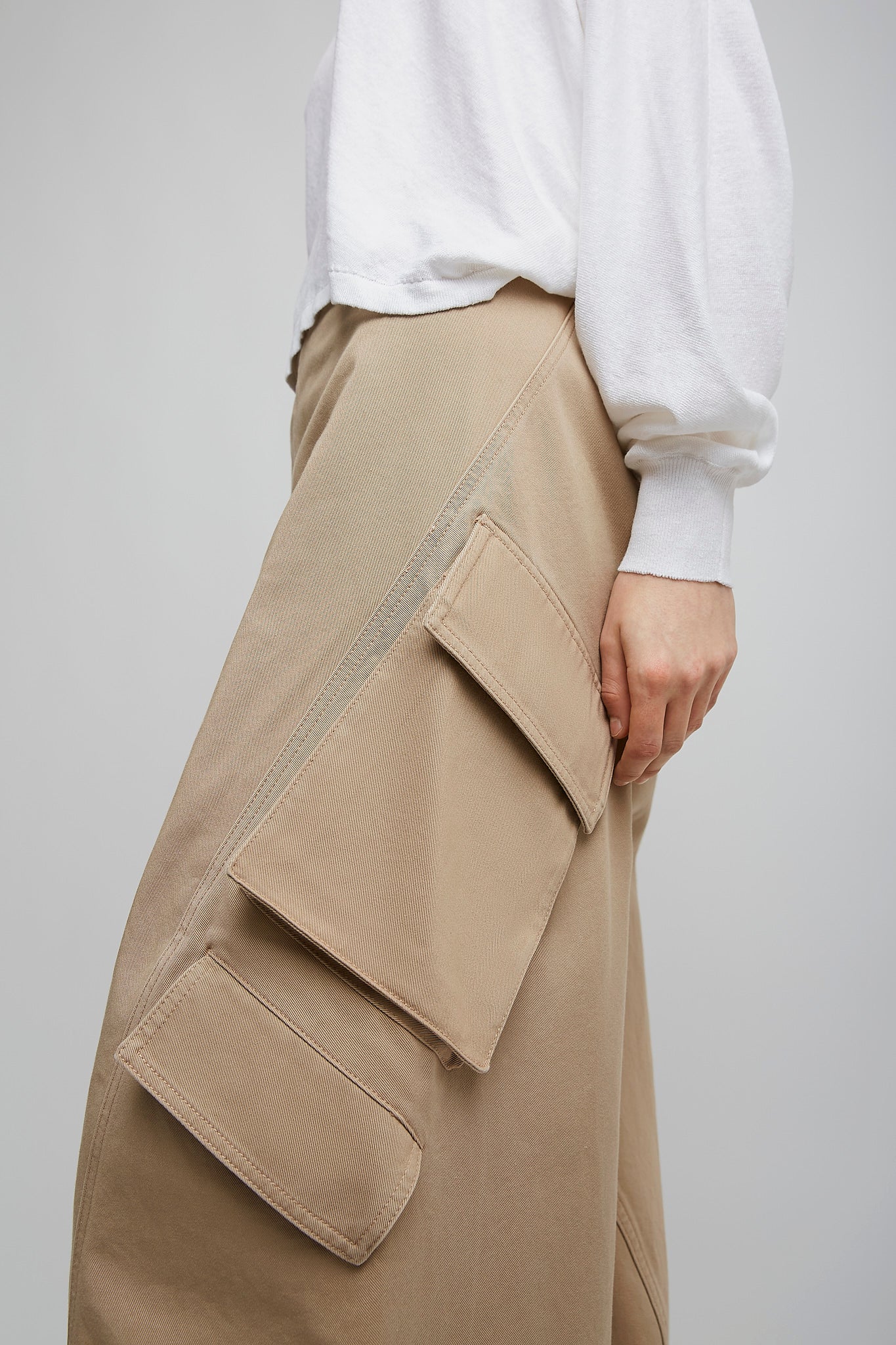 Cargo beige pants