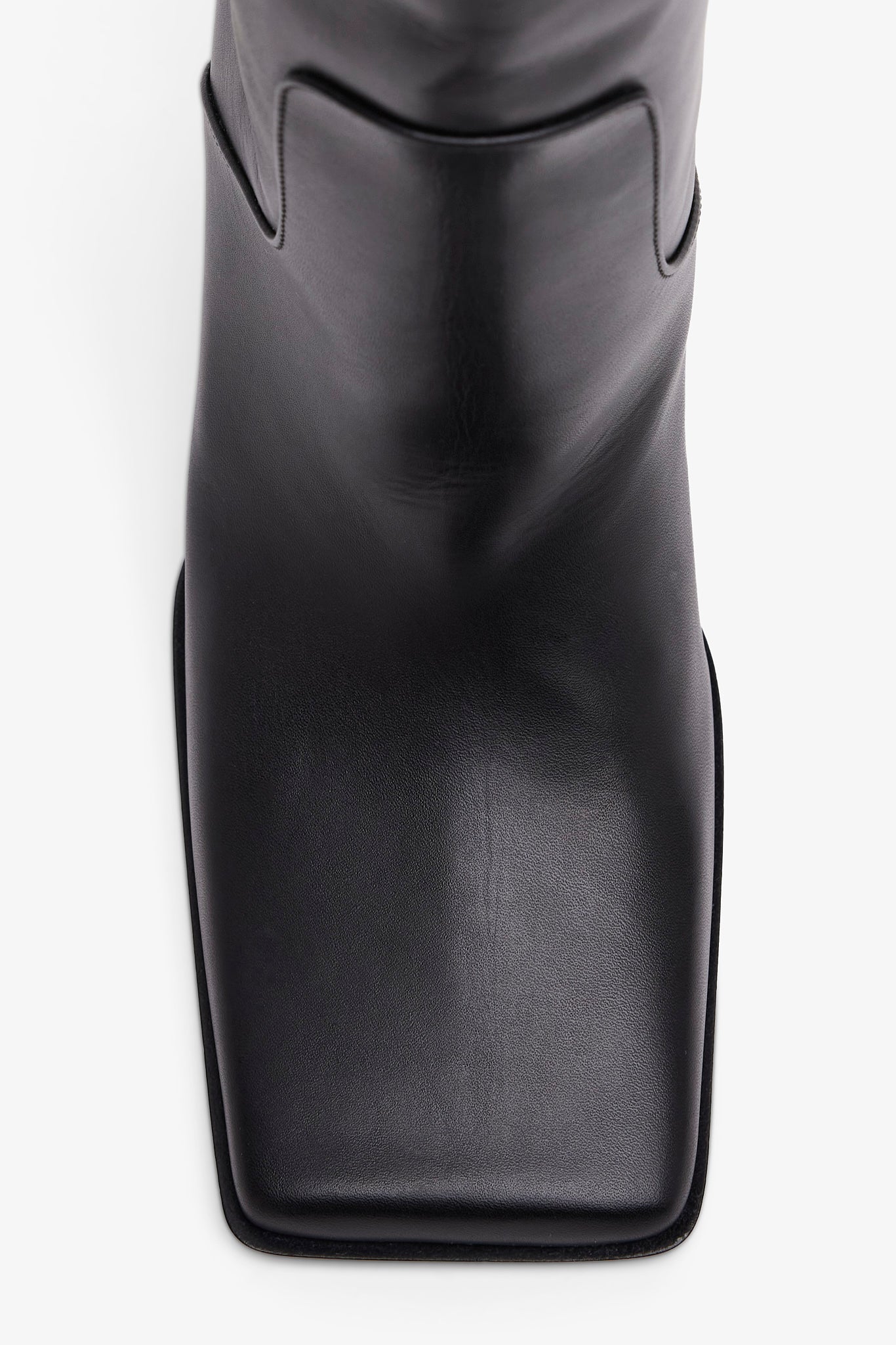 Square 90 black high boots