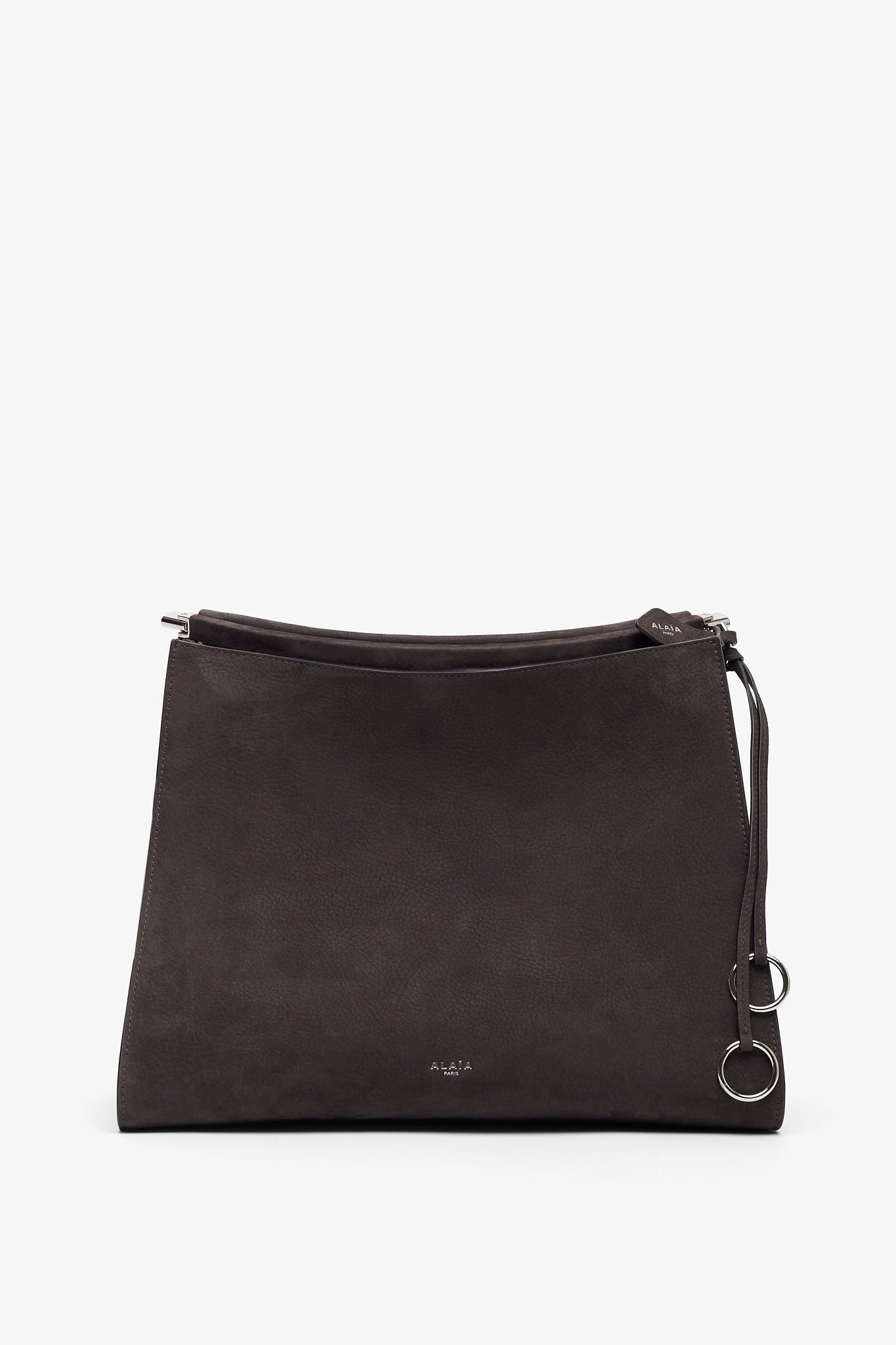 Le Click medium square grey bag