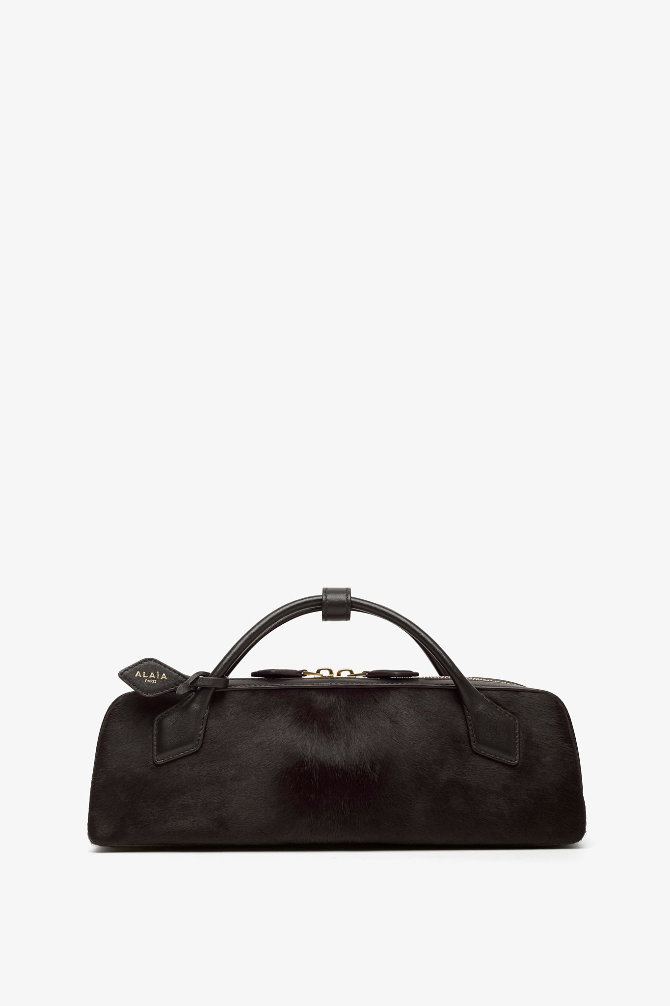 Teckel Clutch brown bag
