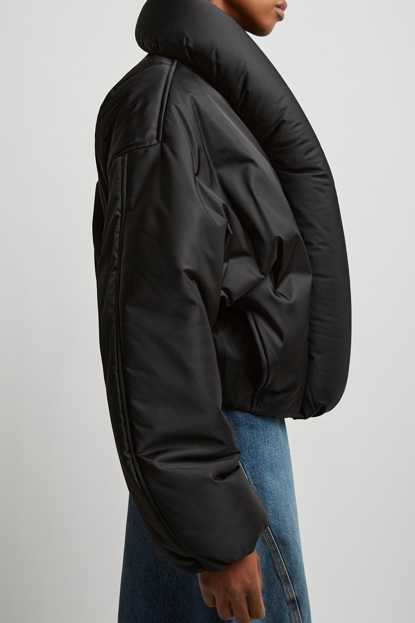 Technical padded jacket