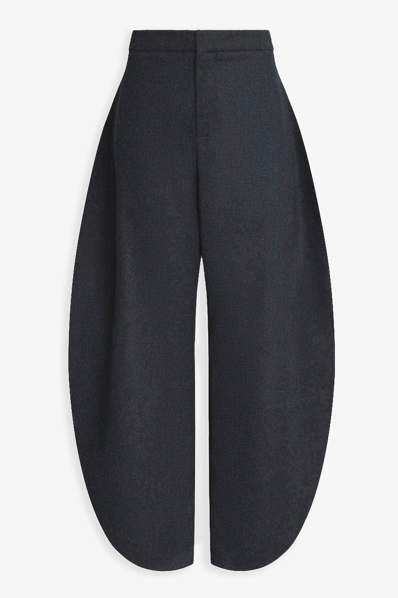 Wool flannel petal pants