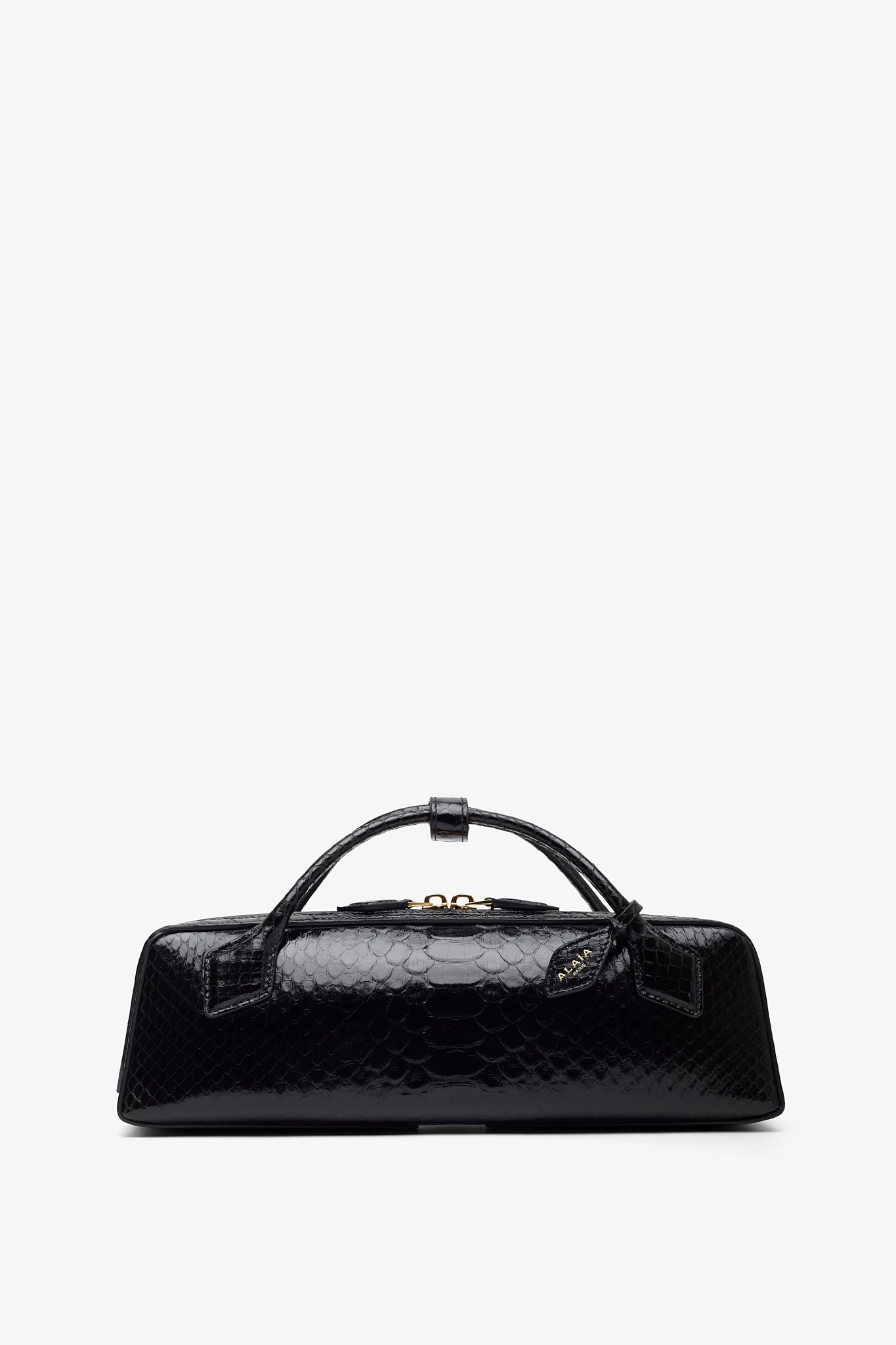 Le Teckel black clutch
