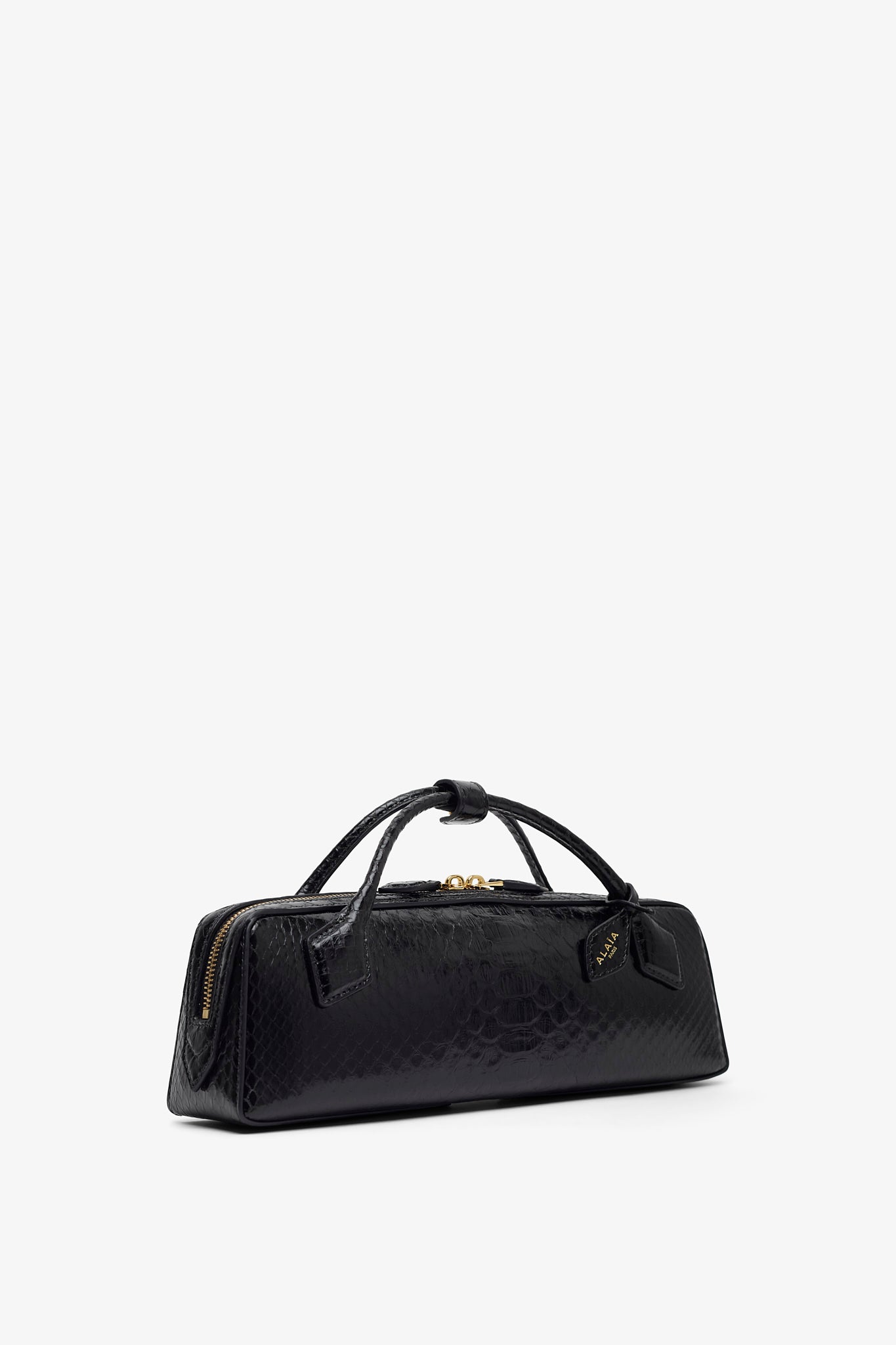 Le Teckel black clutch