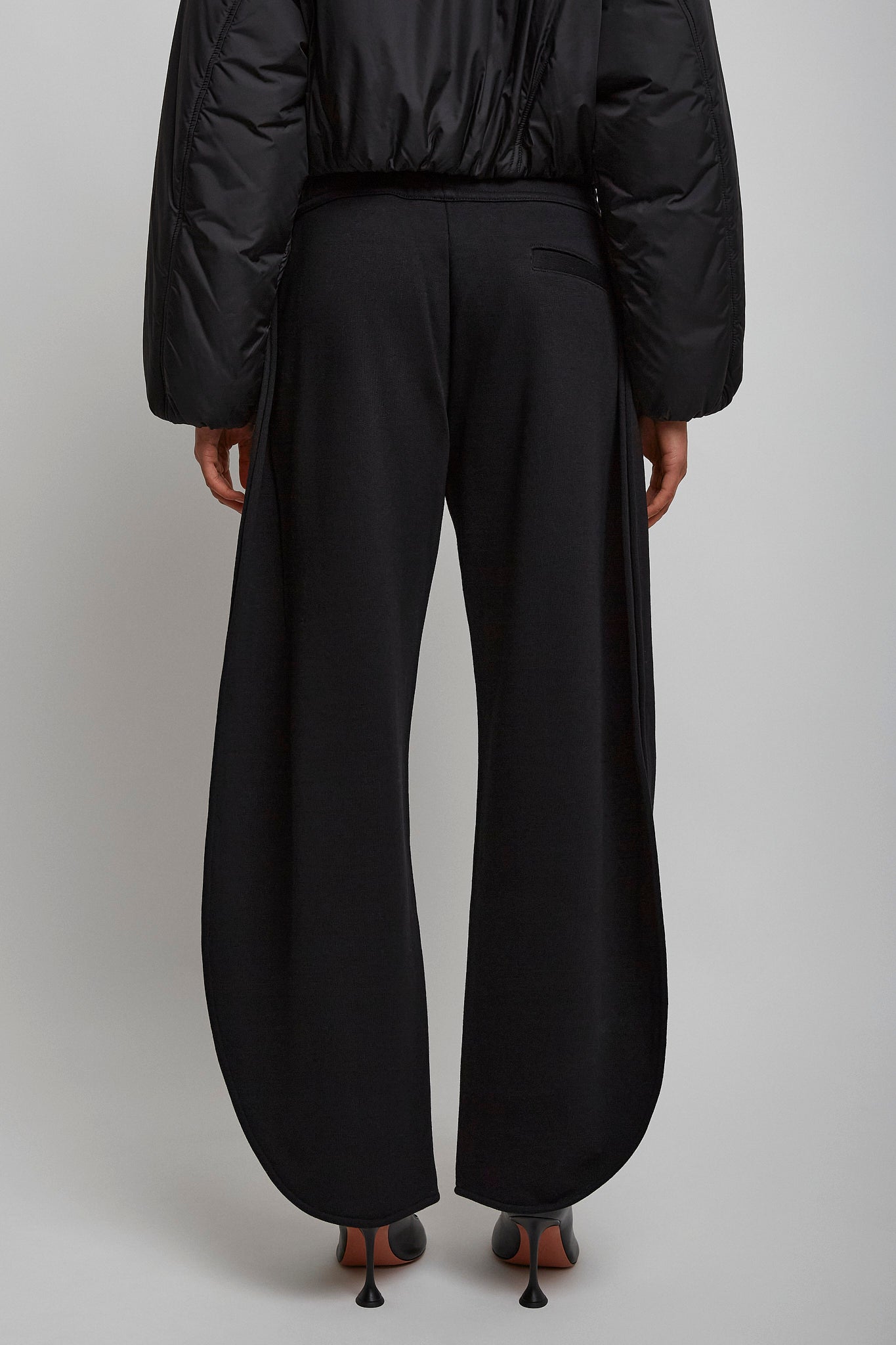 Black petal joggers