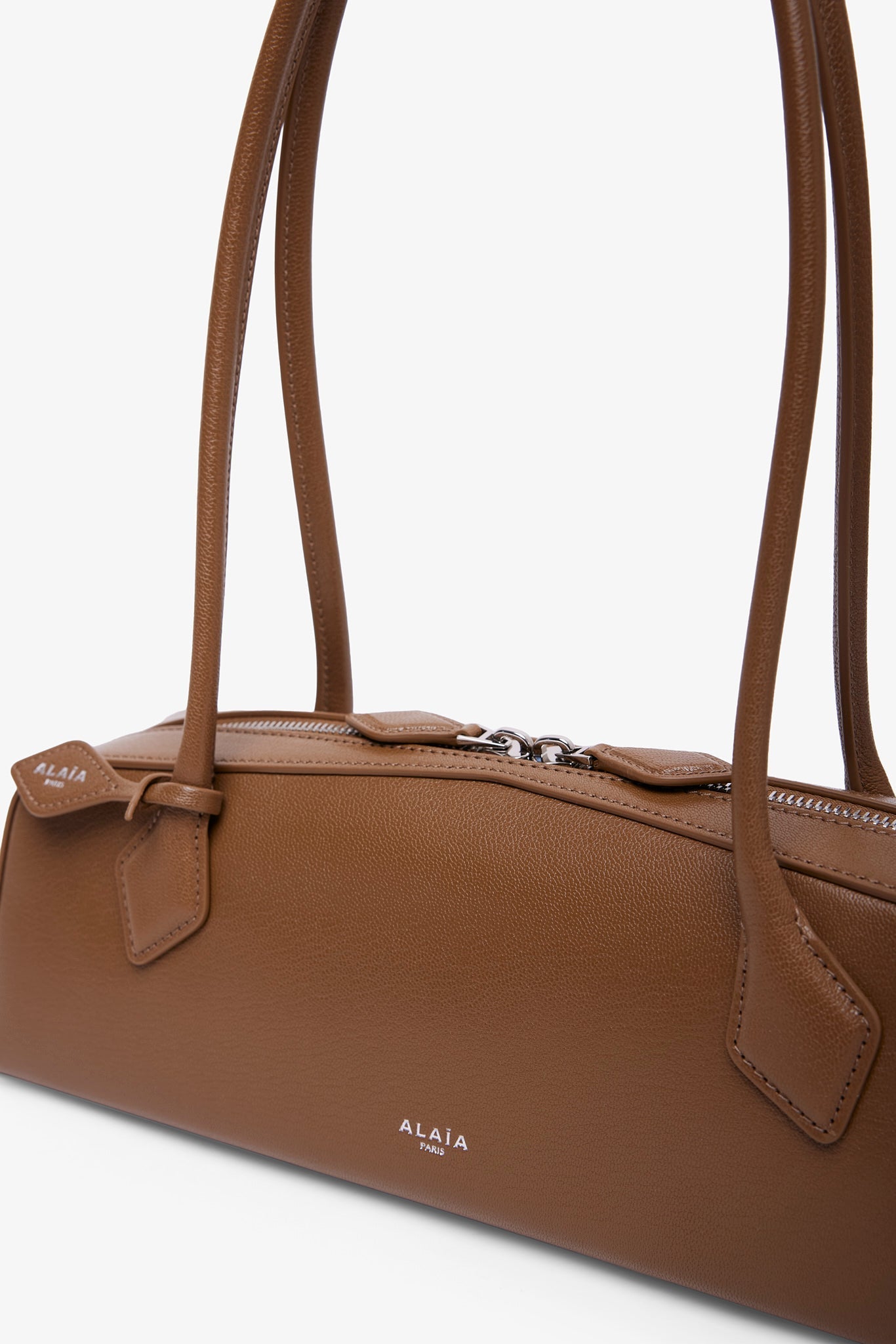 Le Teckel Medium khaki green bag