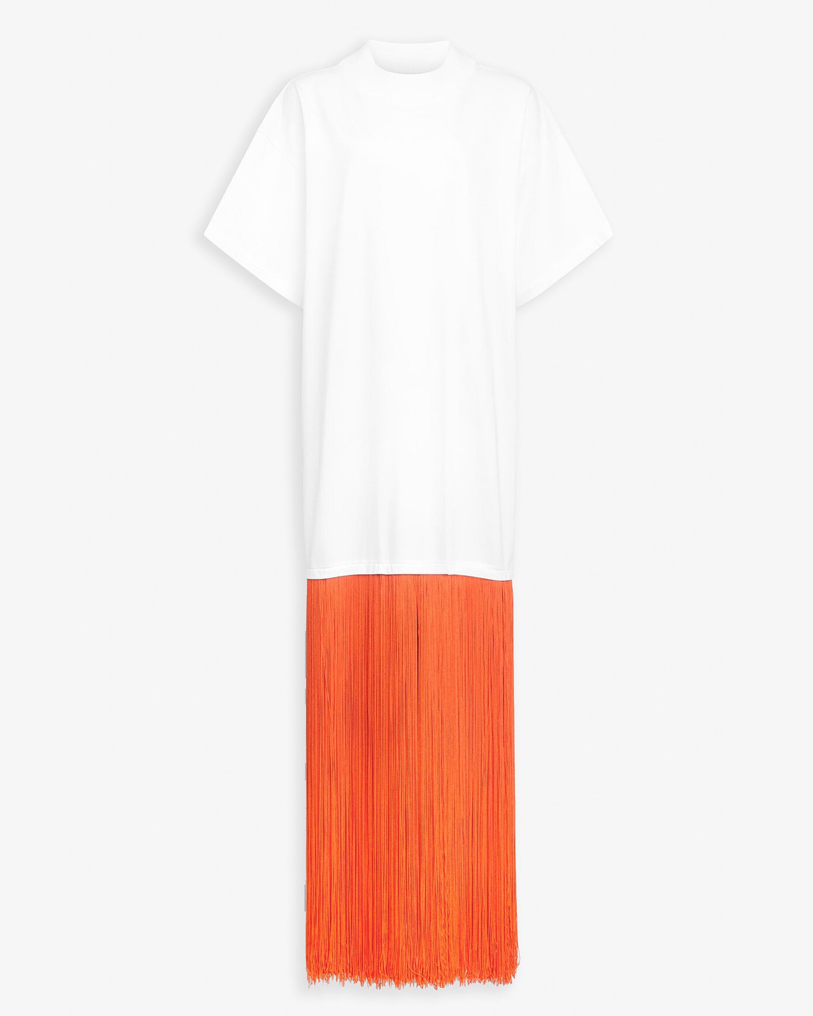 Fringed white T-Shirt